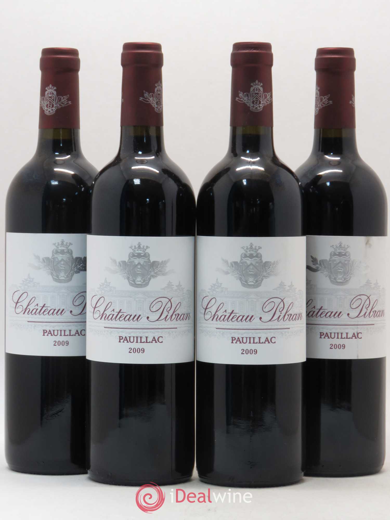 Château Pibran 2009 - Lot de 4 bouteilles - 0