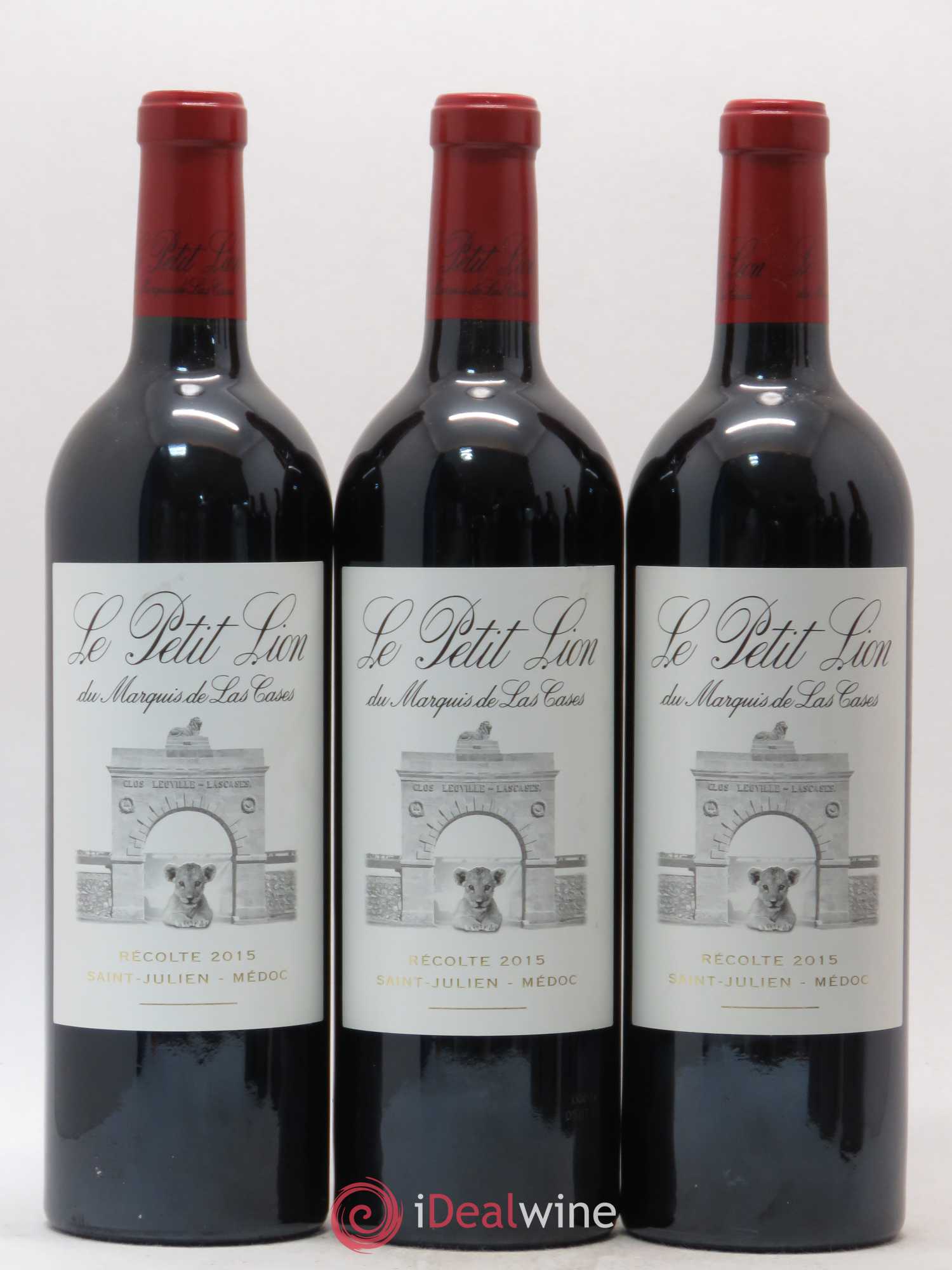 Le Petit Lion du Marquis de Las Cases Second Vin 2015 - Lot de 6 bouteilles - 1