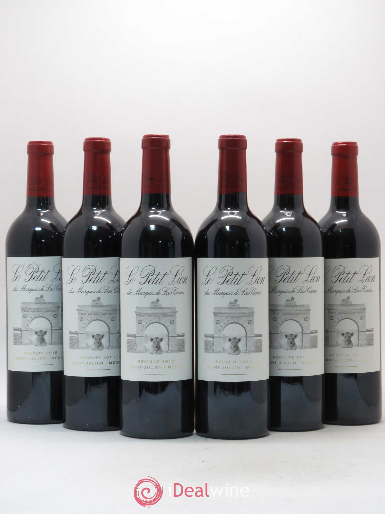 Le Petit Lion du Marquis de Las Cases Second Vin 2015 - Lot de 6 bouteilles - 0