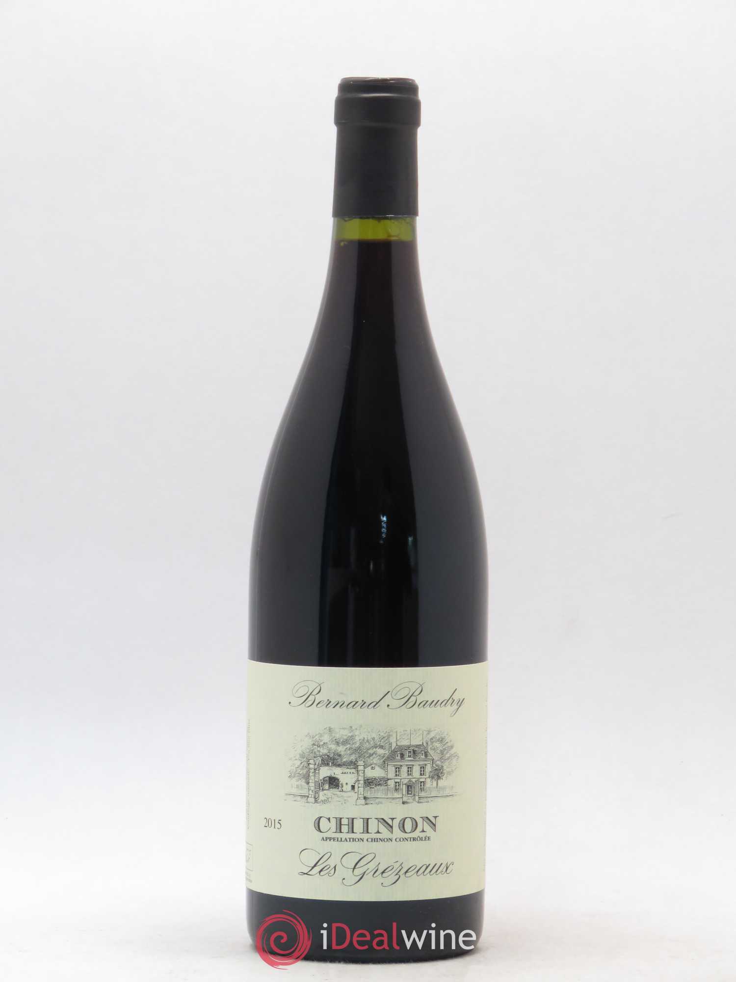 Chinon Les Grézeaux Bernard Baudry 2015 - Lot de 1 bouteille - 0