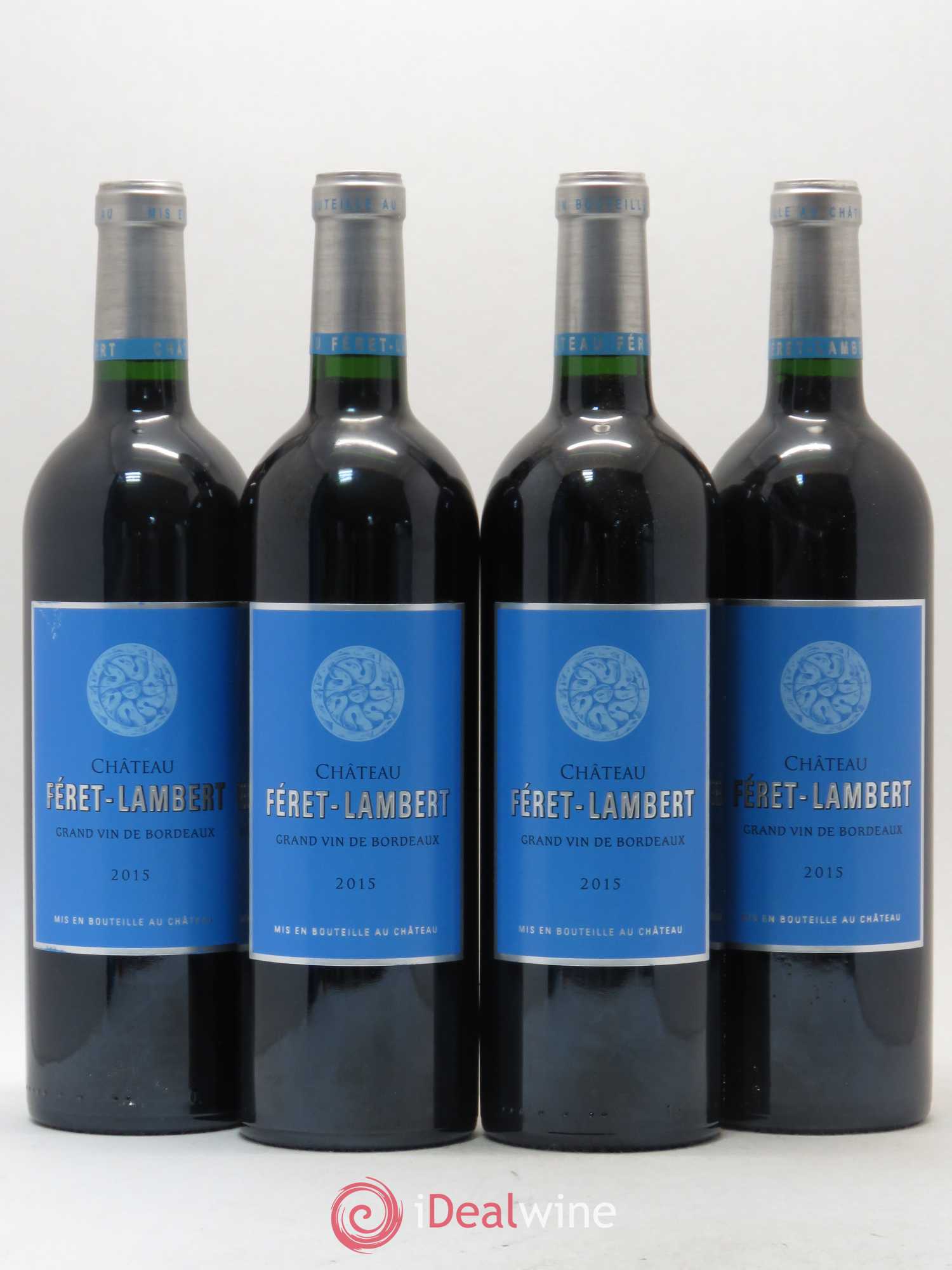 Bordeaux Supérieur Château Feret Lambert 2015 - Lot de 4 bouteilles - 0