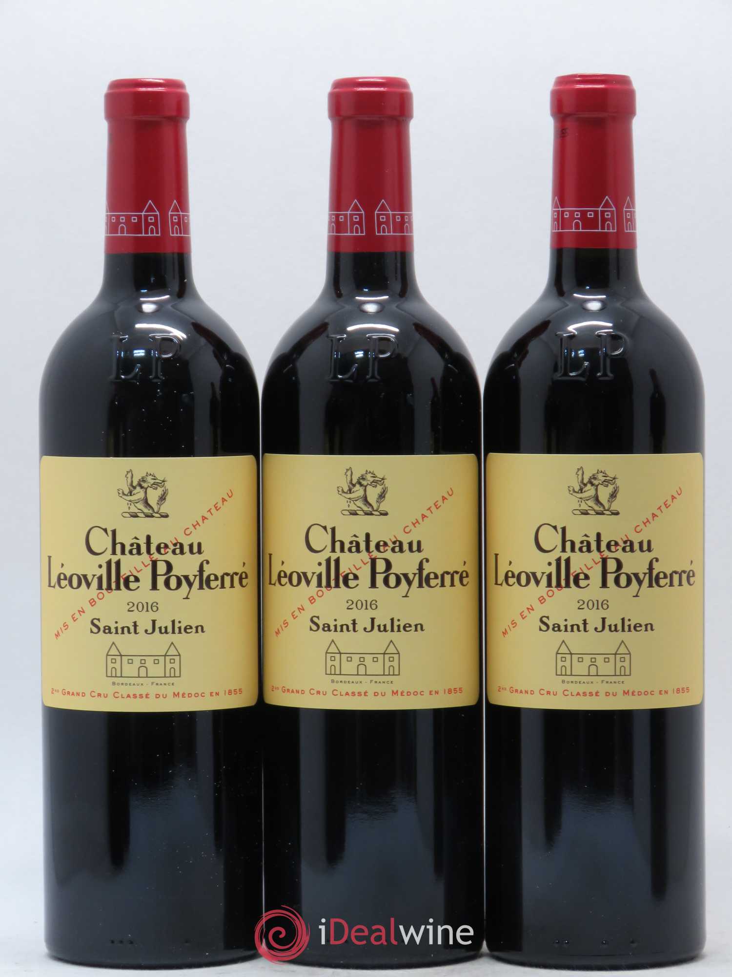 Château Léoville Poyferré 2ème Grand Cru Classé 2016 - Lot de 6 bouteilles - 2