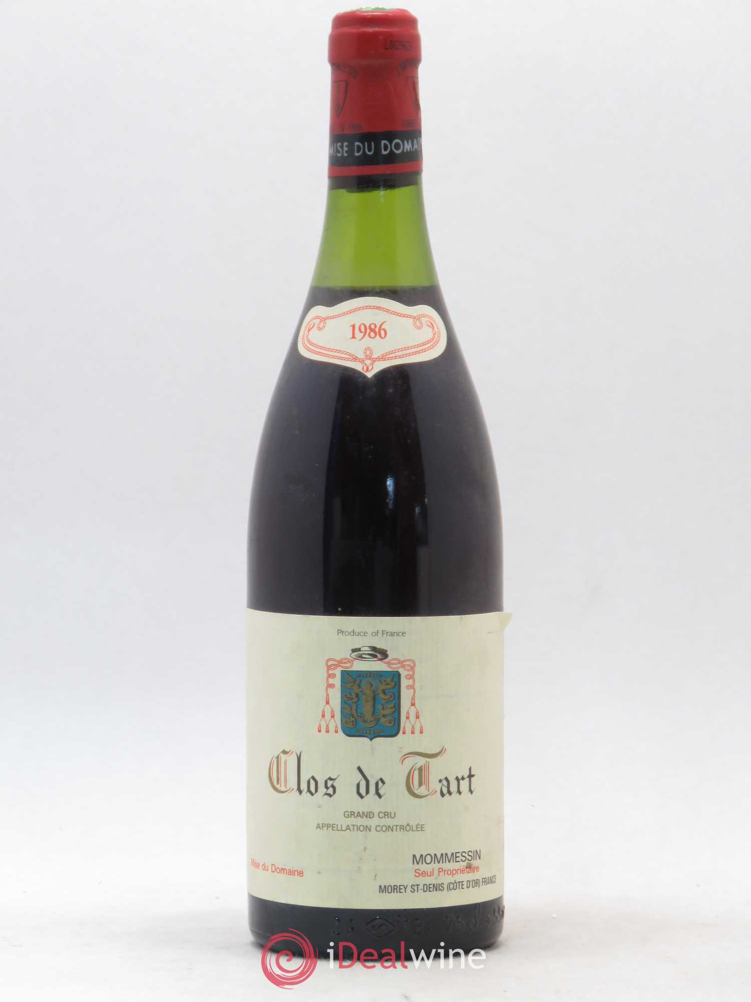 Clos de Tart Grand Cru Clos de Tart 1986 - Lot de 1 bouteille - 0