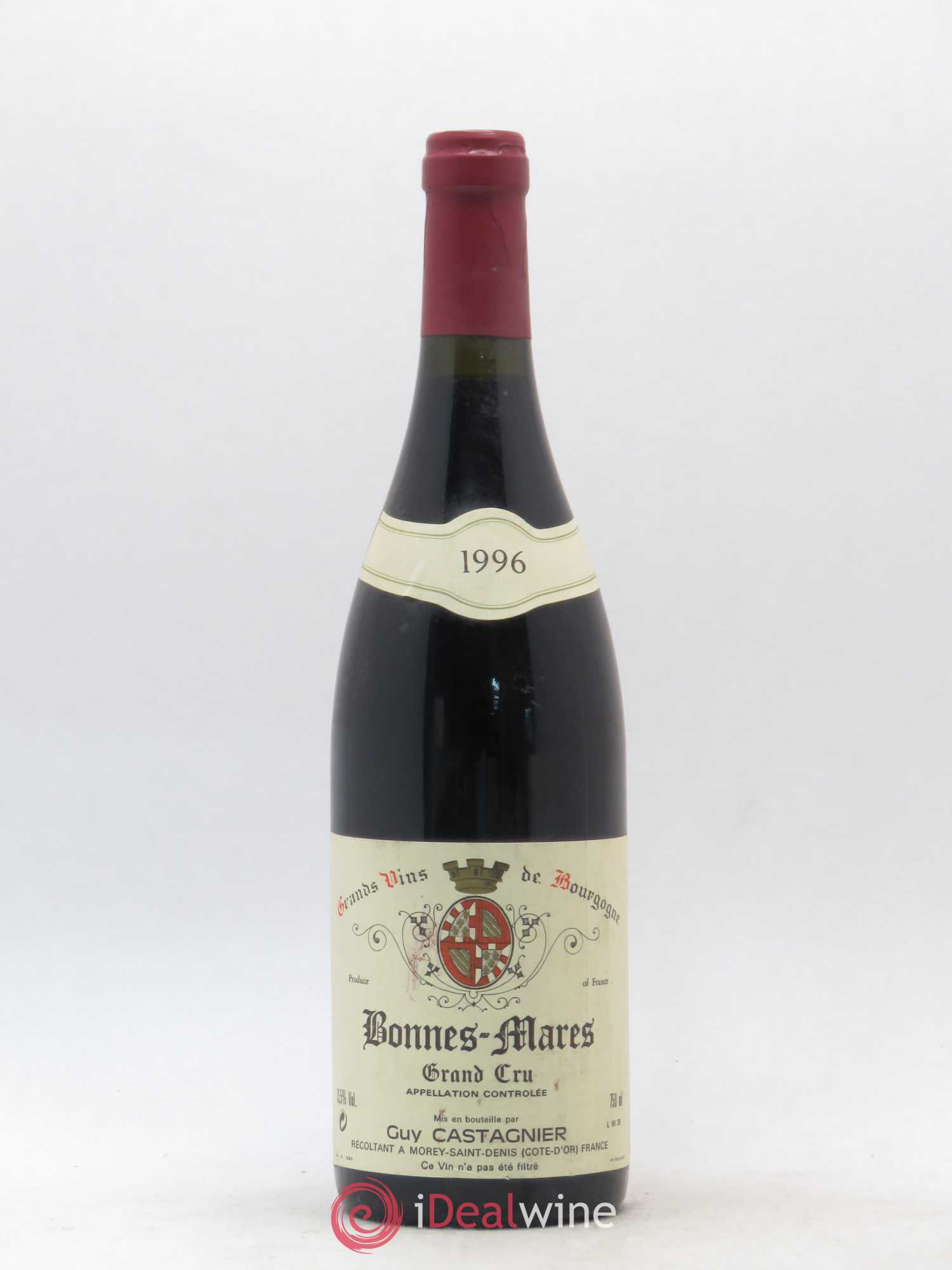 Bonnes-Mares Grand Cru Guy Castagnier 1996 - Lot de 1 bouteille - 0