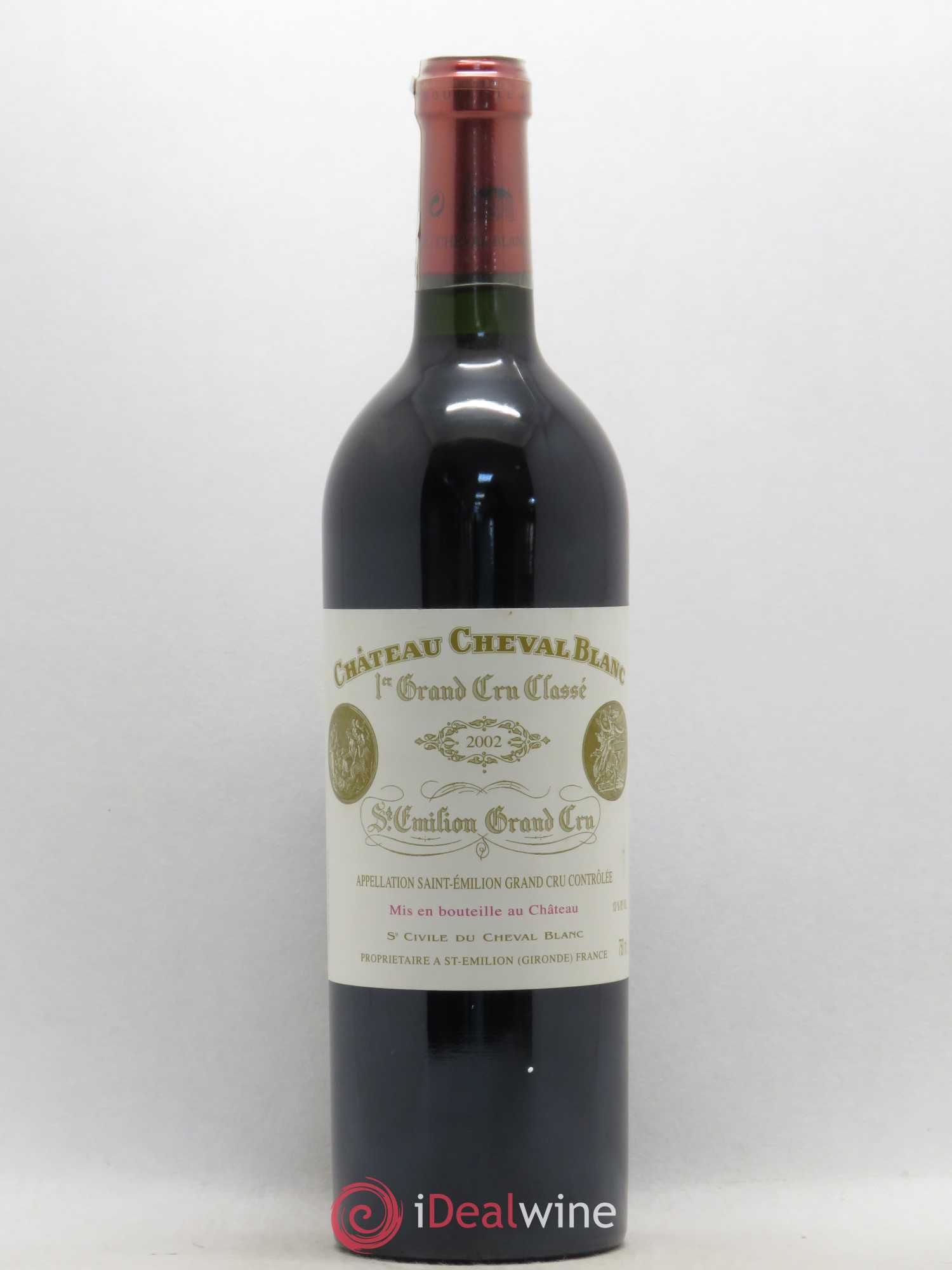 Château Cheval Blanc 1er Grand Cru Classé A 2002 - Lot de 1 bouteille - 0