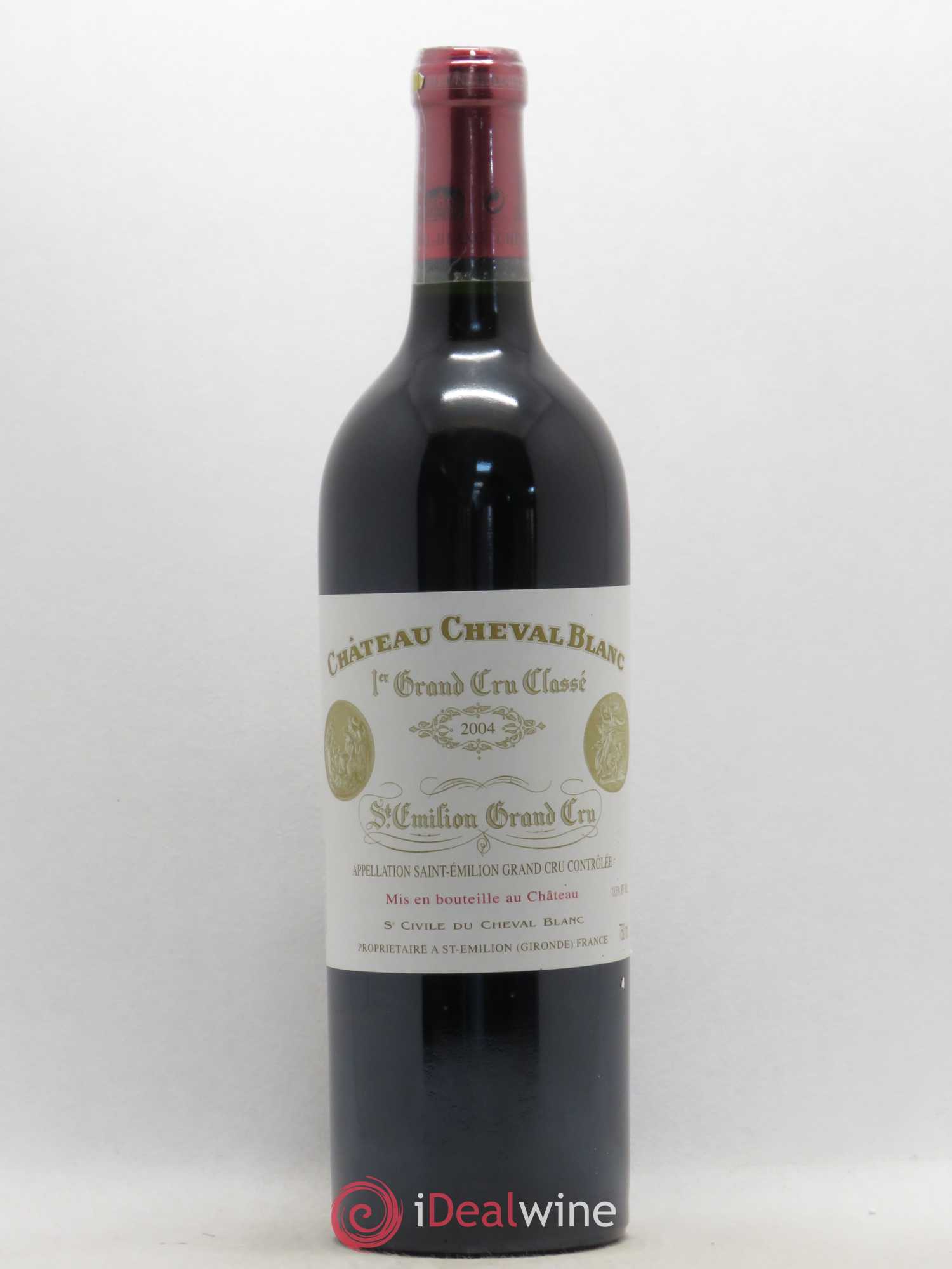 Château Cheval Blanc 1er Grand Cru Classé A 2004 - Lot de 1 bouteille - 0