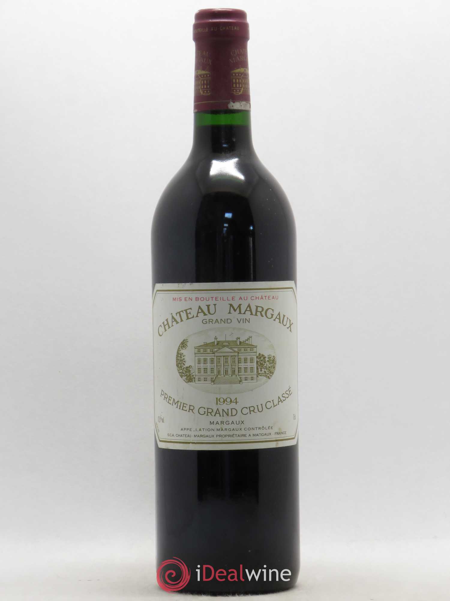 Château Margaux 1er Grand Cru Classé 1994 - Lot de 1 bouteille - 0