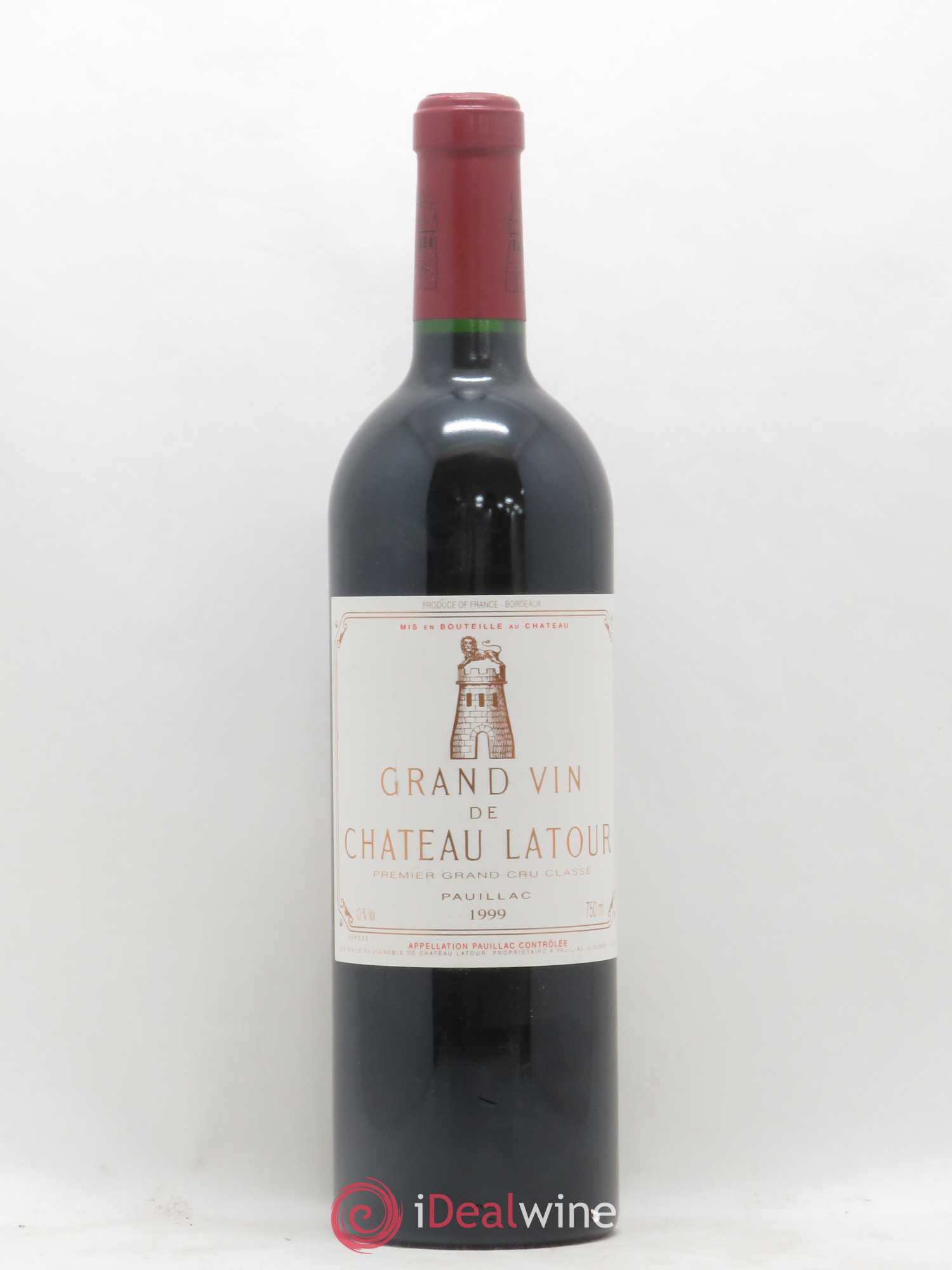 Château Latour 1er Grand Cru Classé 1999 - Lot de 1 bouteille - 0