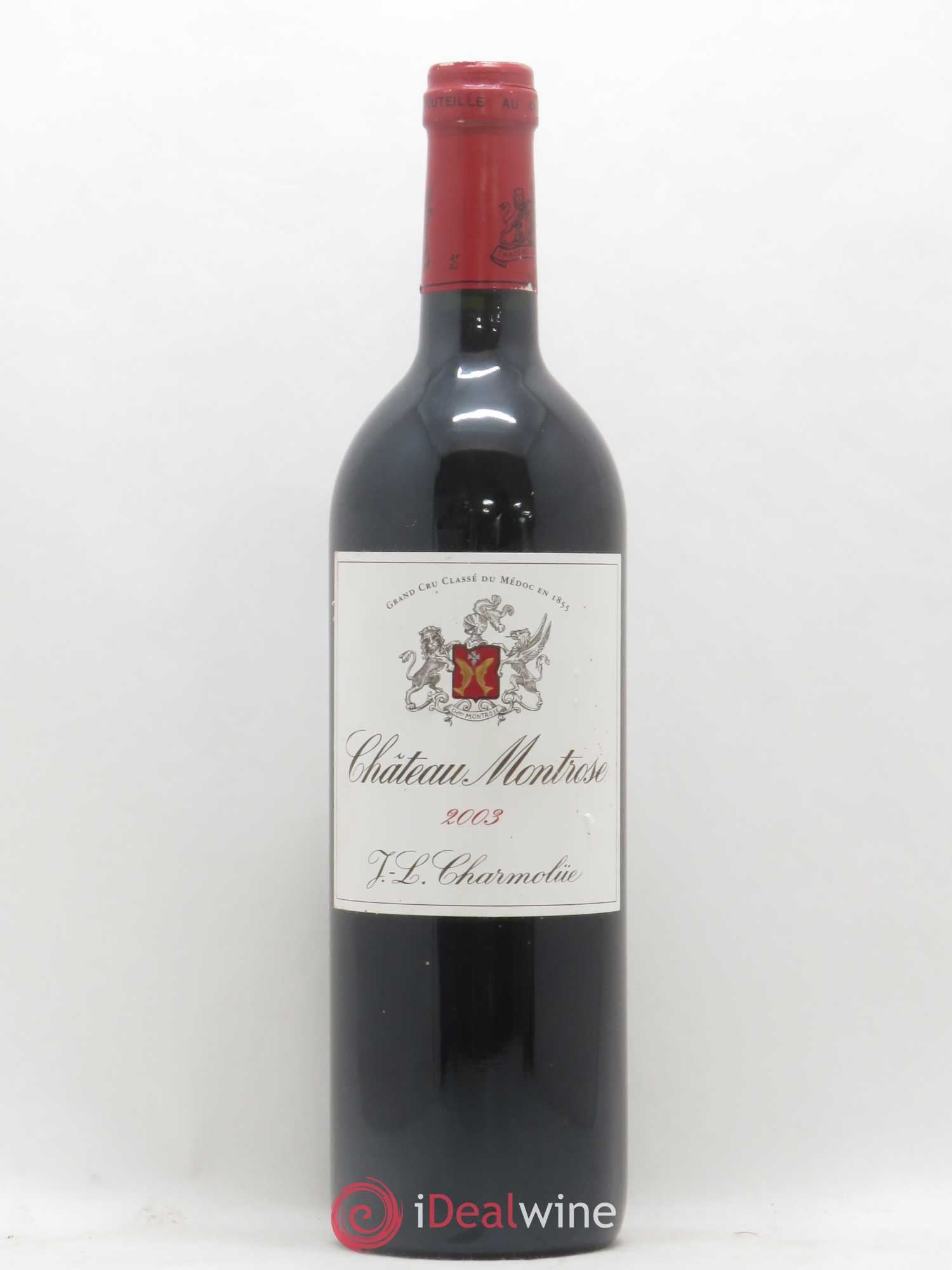 Château Montrose 2ème Grand Cru Classé 2003 - Lot de 1 bouteille - 0