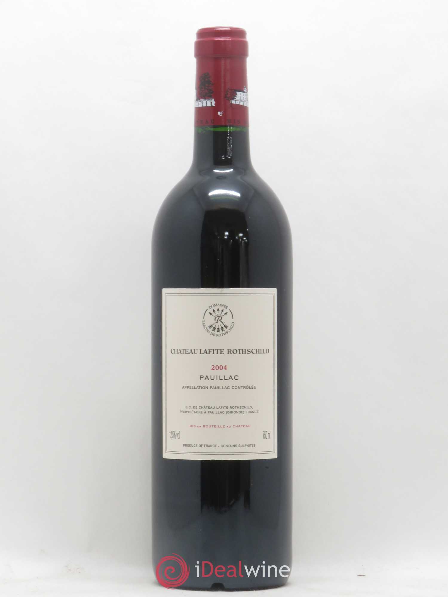 Château Lafite Rothschild 1er Grand Cru Classé 2004 - Lot de 1 bouteille - 1