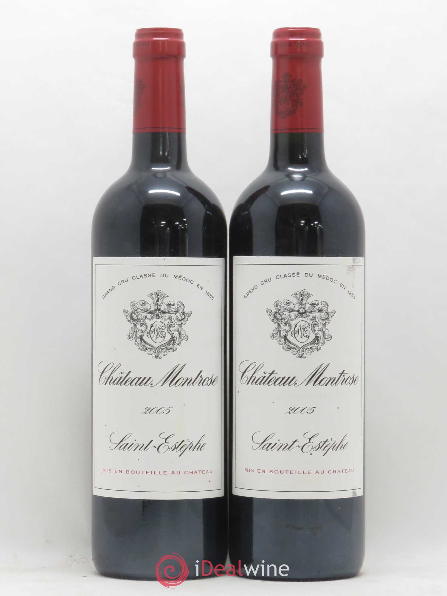 Château Montrose 2ème Grand Cru Classé 2005 - Lot de 2 bouteilles - 0