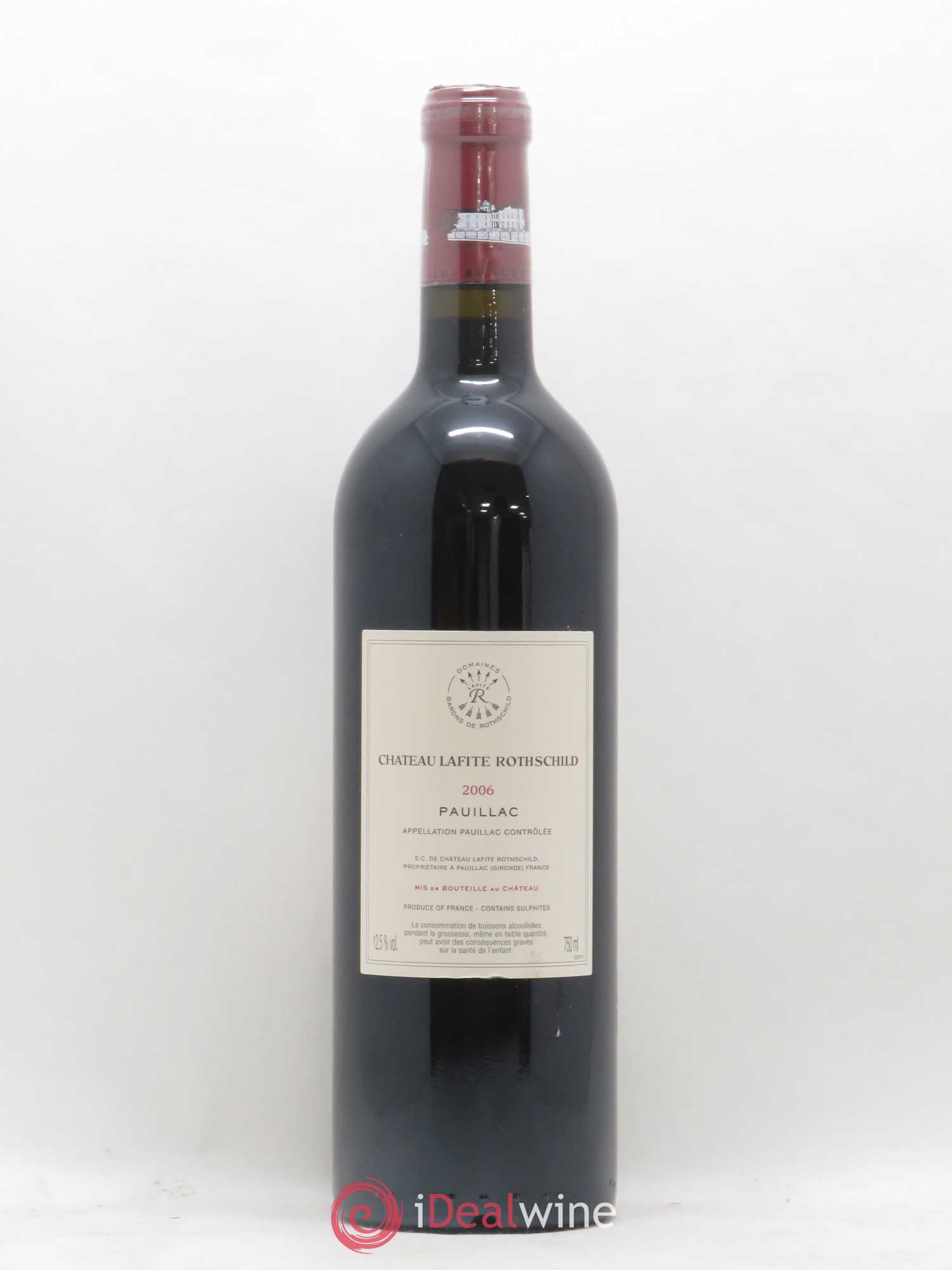 Château Lafite Rothschild 1er Grand Cru Classé 2006 - Lot de 1 bouteille - 1
