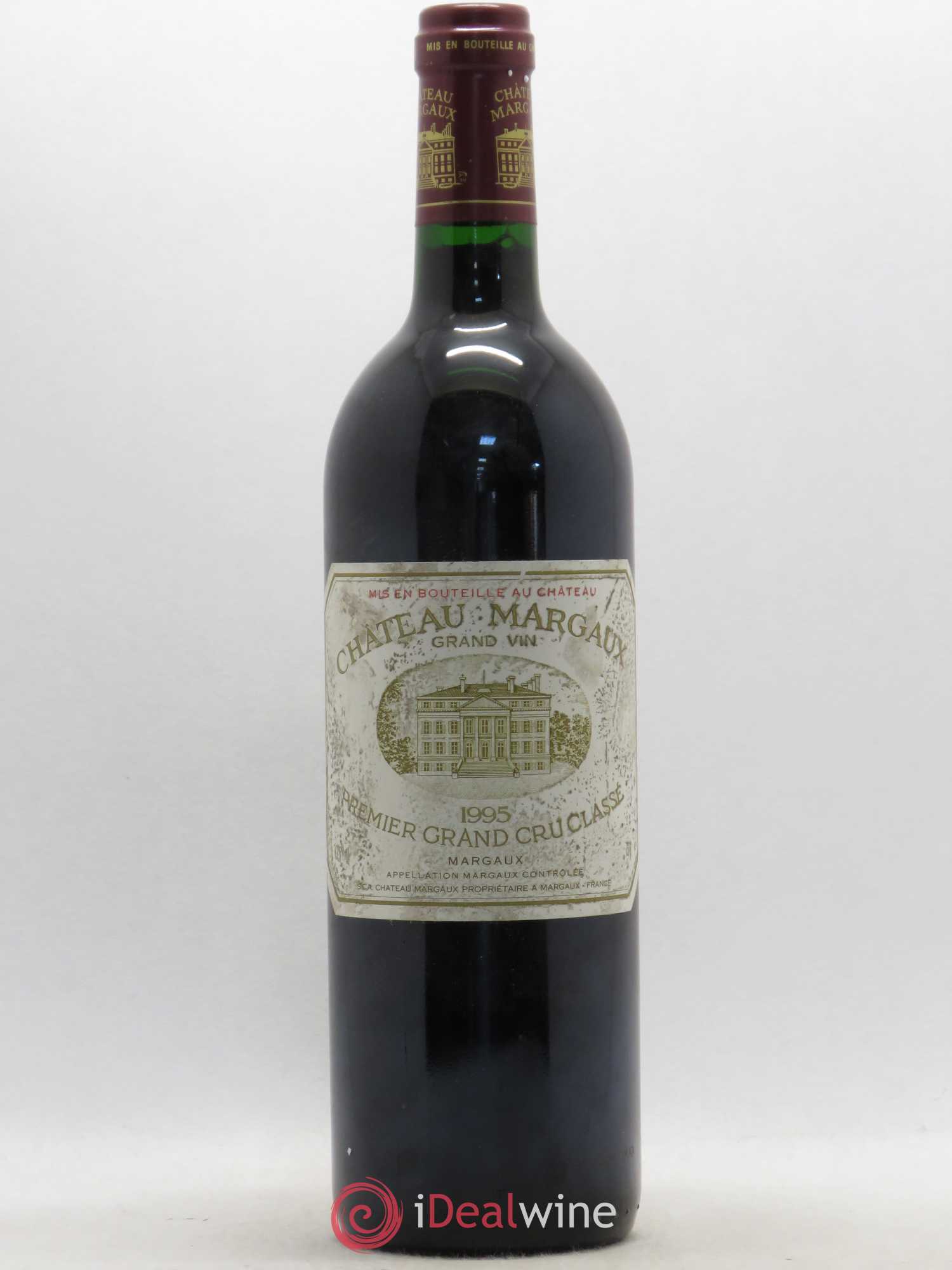 Château Margaux 1er Grand Cru Classé 1995 - Lot de 1 bouteille - 0