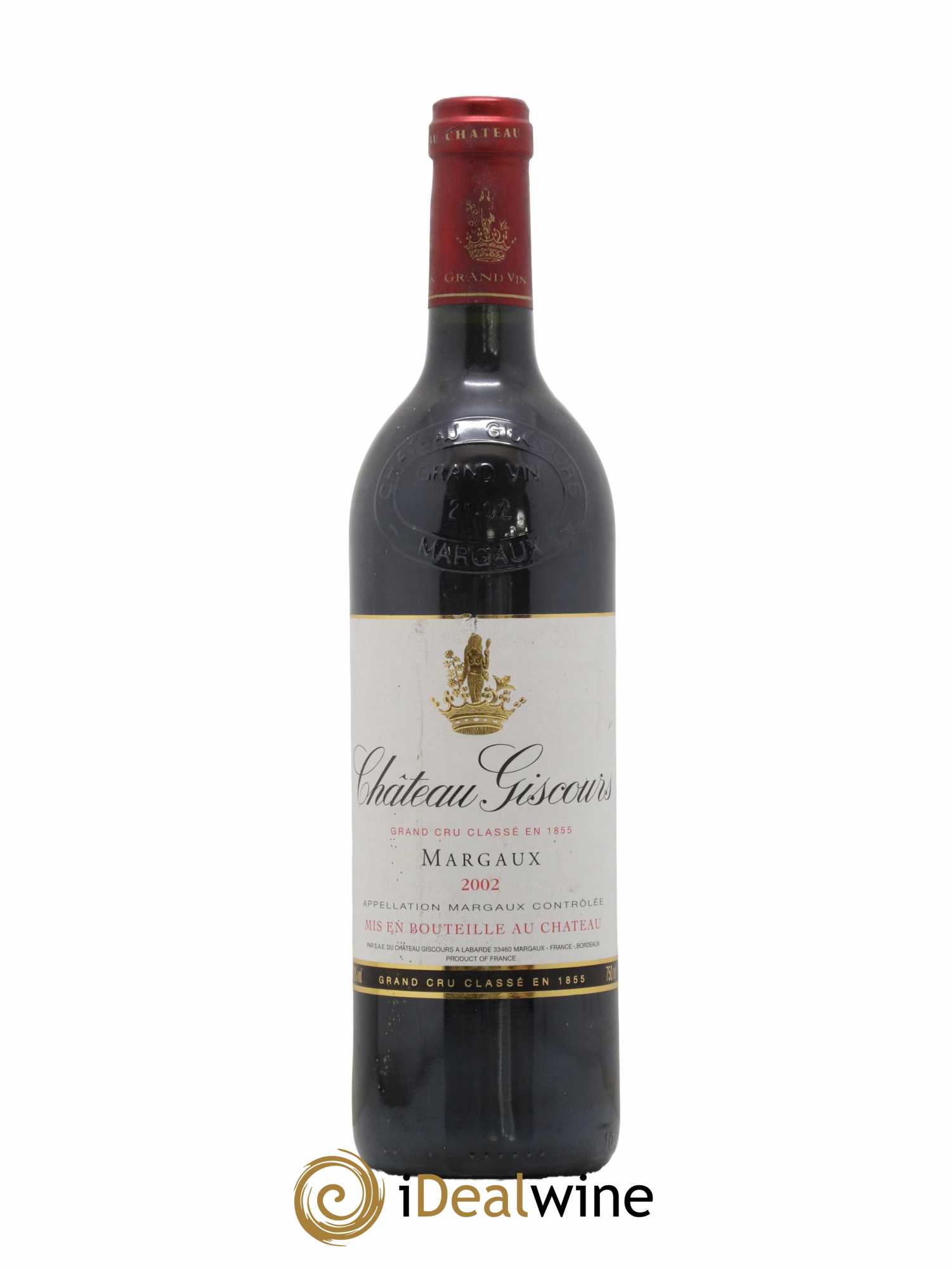 Château Giscours 3ème Grand Cru Classé 2002 - Lot de 1 bouteille - 0