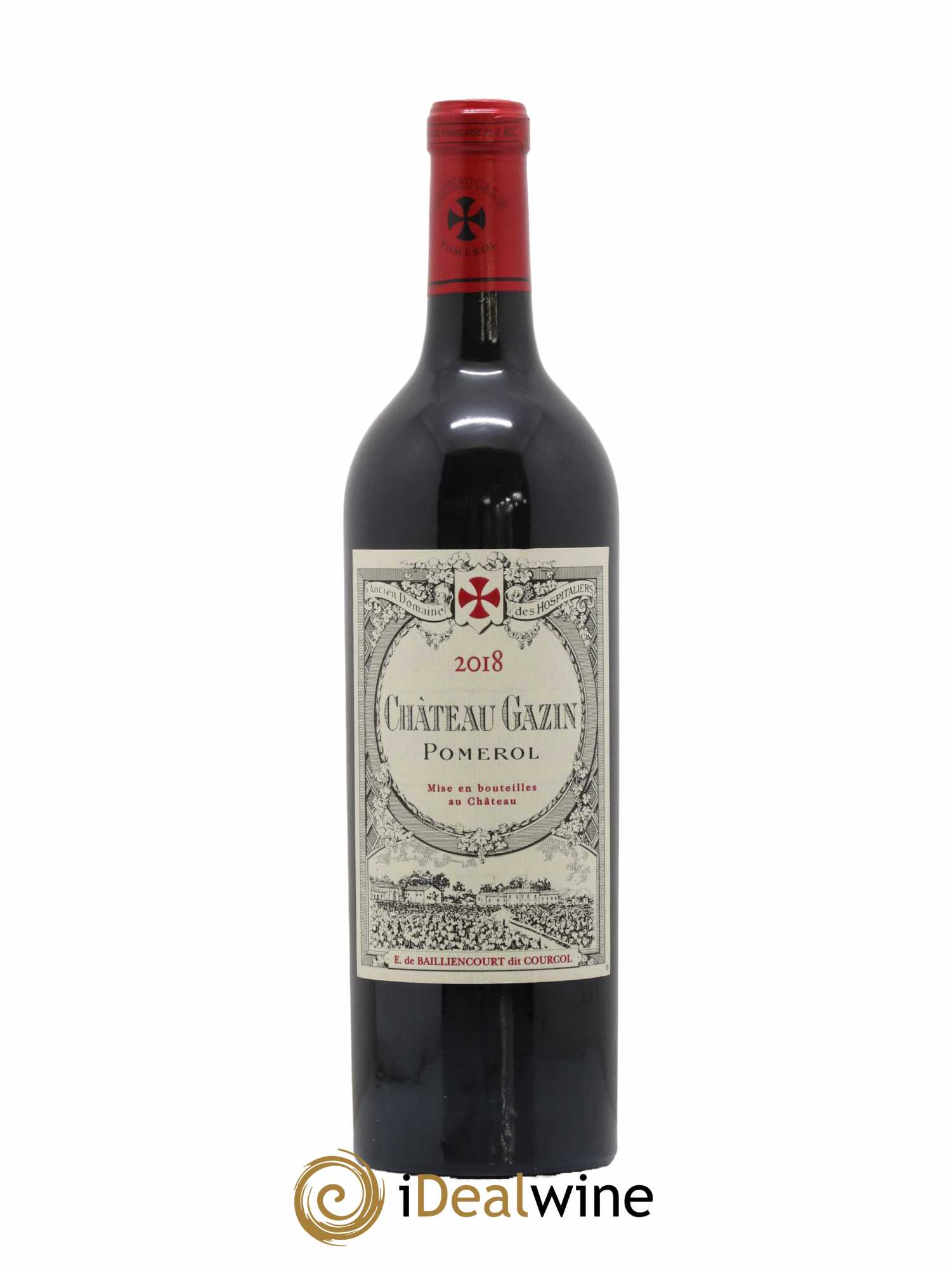 Château Gazin 2018 - Lot de 1 bouteille - 0
