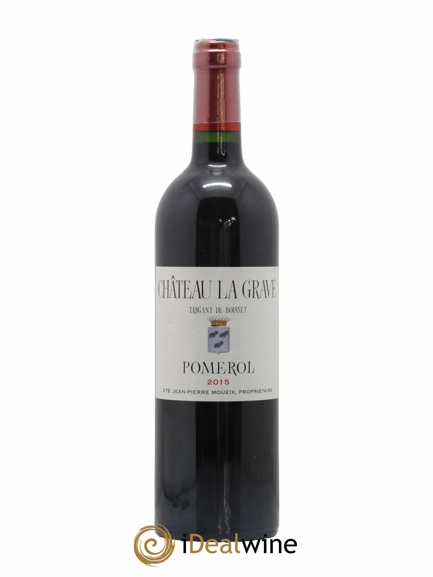Château La Grave à Pomerol (Trigant de Boisset) 2015 - Lot de 1 bouteille - 0