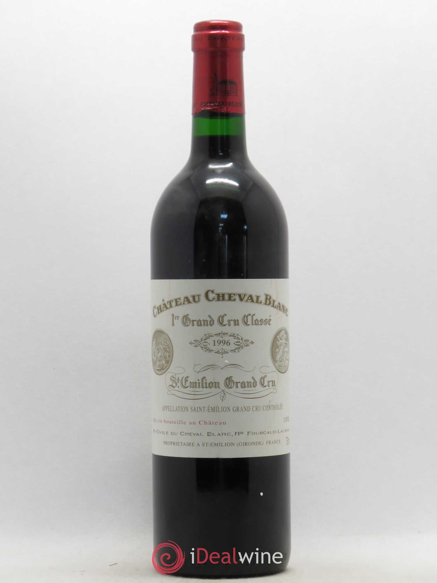 Château Cheval Blanc 1er Grand Cru Classé A 1996 - Lot de 1 bouteille - 0