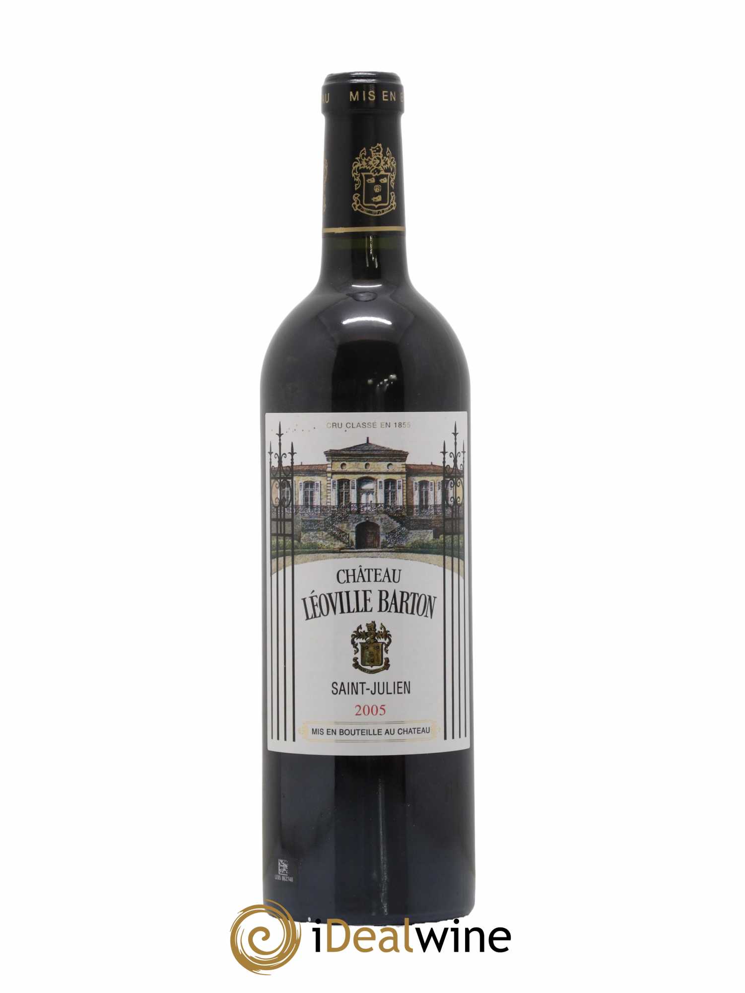 Château Léoville Barton 2ème Grand Cru Classé 2005 - Lot de 1 bouteille - 0