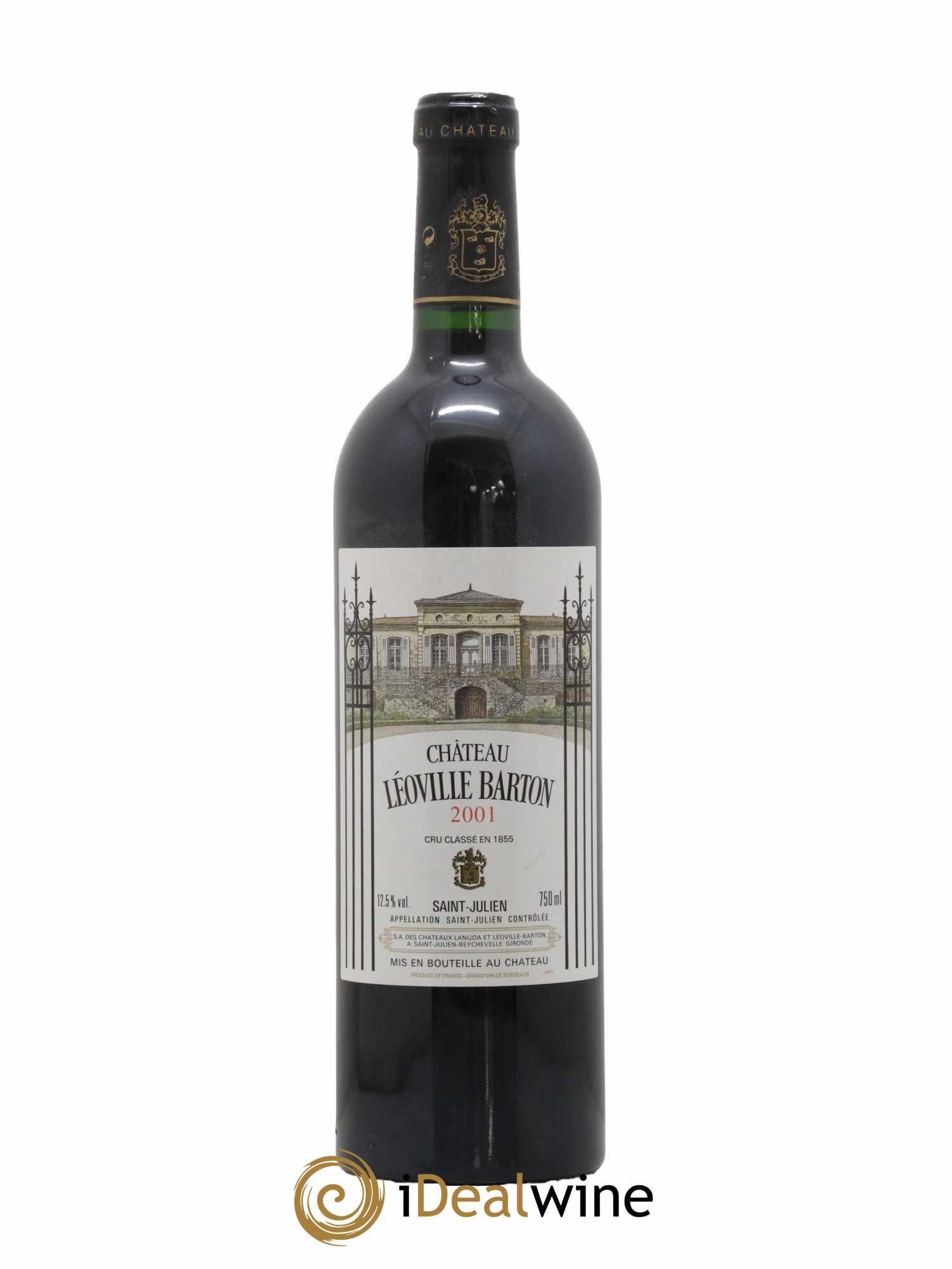 Château Léoville Barton 2ème Grand Cru Classé 2001 - Lot de 1 bouteille - 0