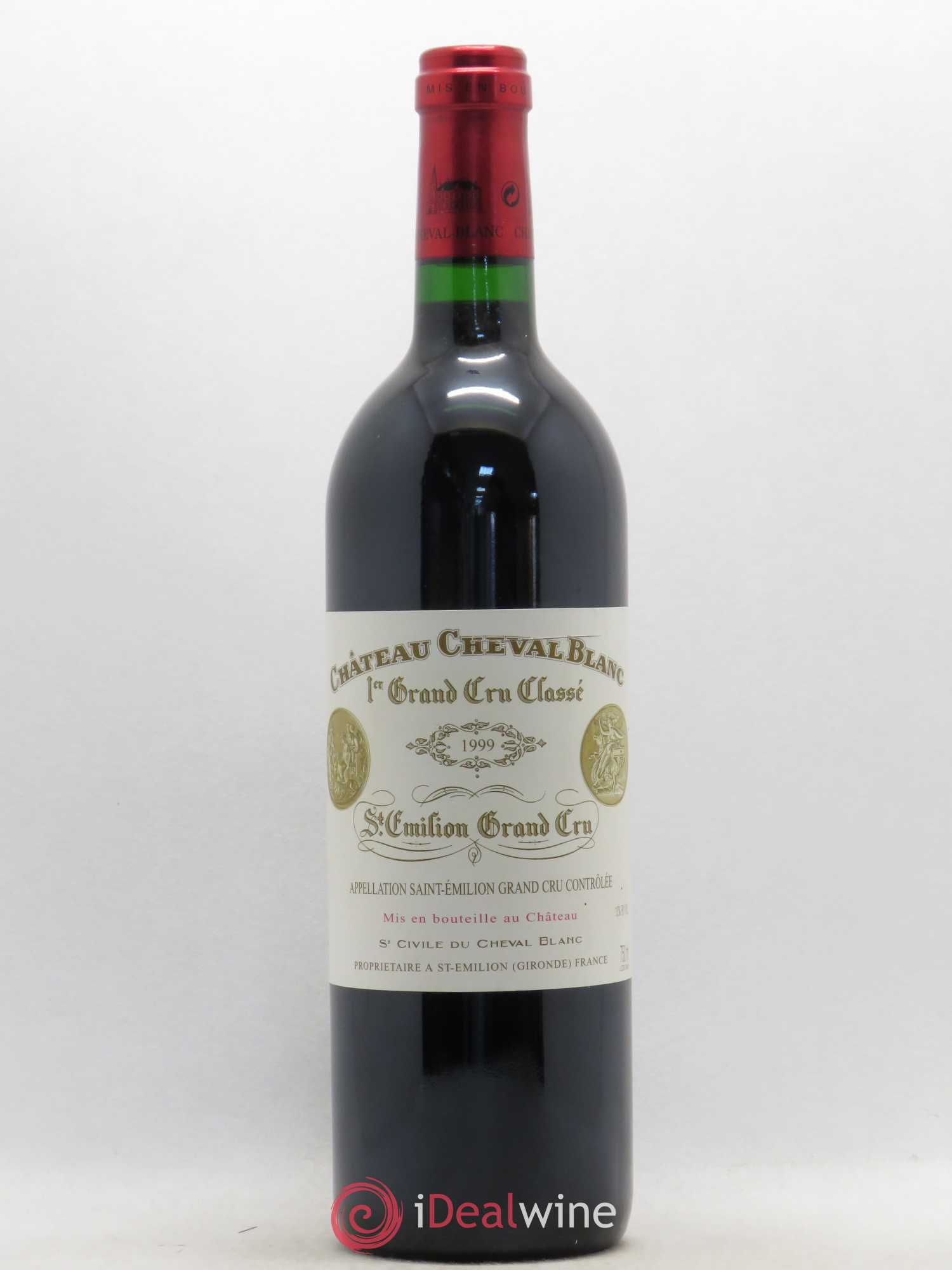 Château Cheval Blanc 1er Grand Cru Classé A 1999 - Lot de 1 bouteille - 0