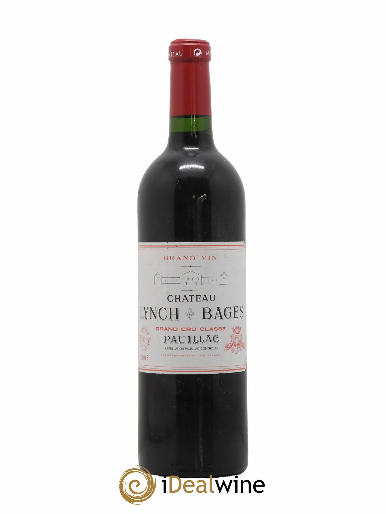 Château Lynch Bages 5ème Grand Cru Classé 2005 - Lot de 1 bouteille - 0