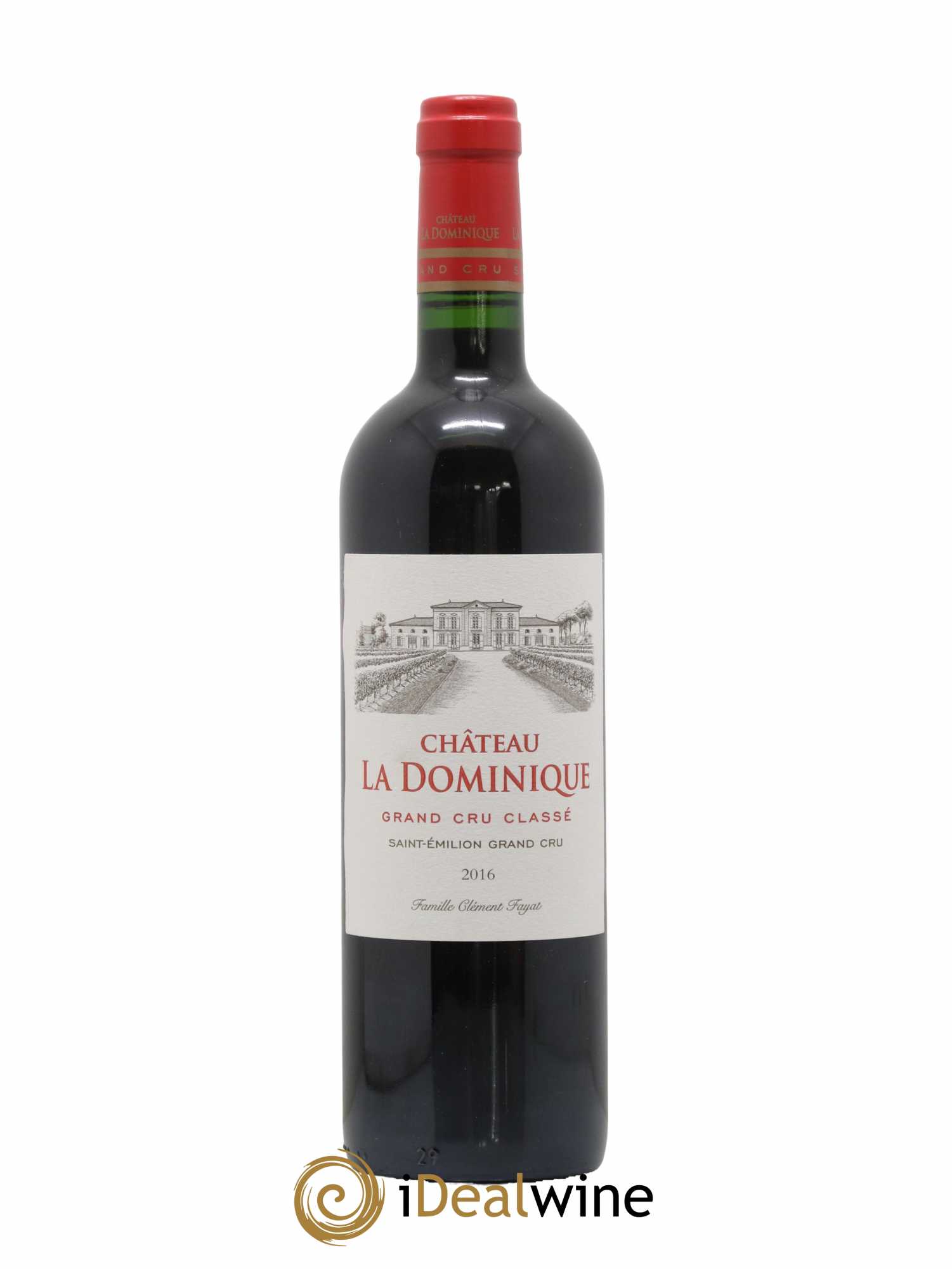 Château la Dominique Grand Cru Classé 2016 - Lot of 1 bottle - 0