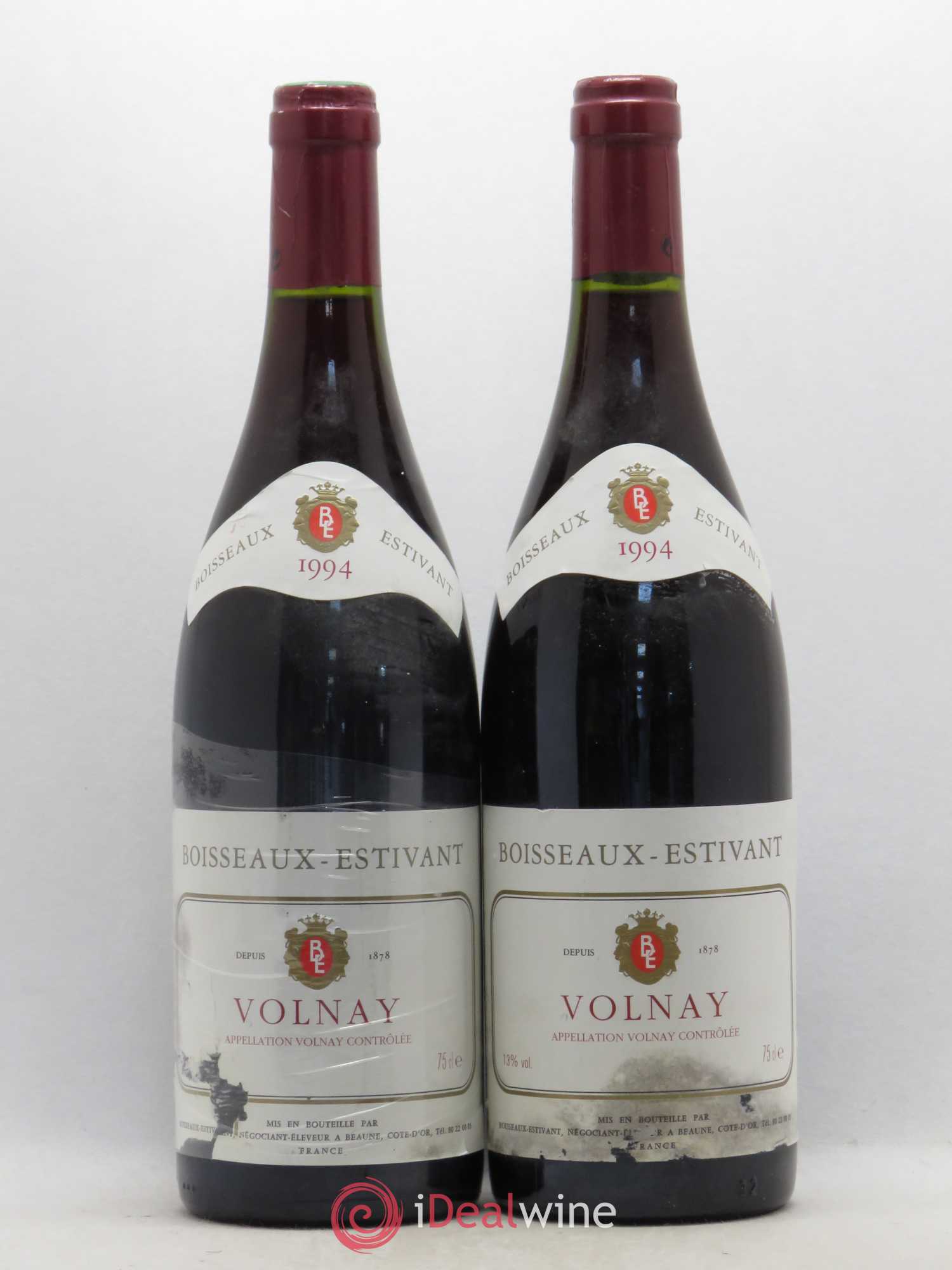 Volnay Boisseaux Estivant (sans prix de réserve) 1994 - Posten von 2 Flaschen - 0