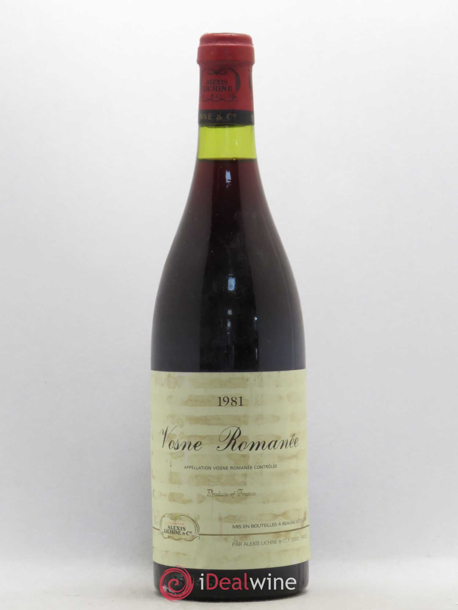Vosne-Romanée Alexis Lichine 1981 - Lot de 1 bouteille - 0