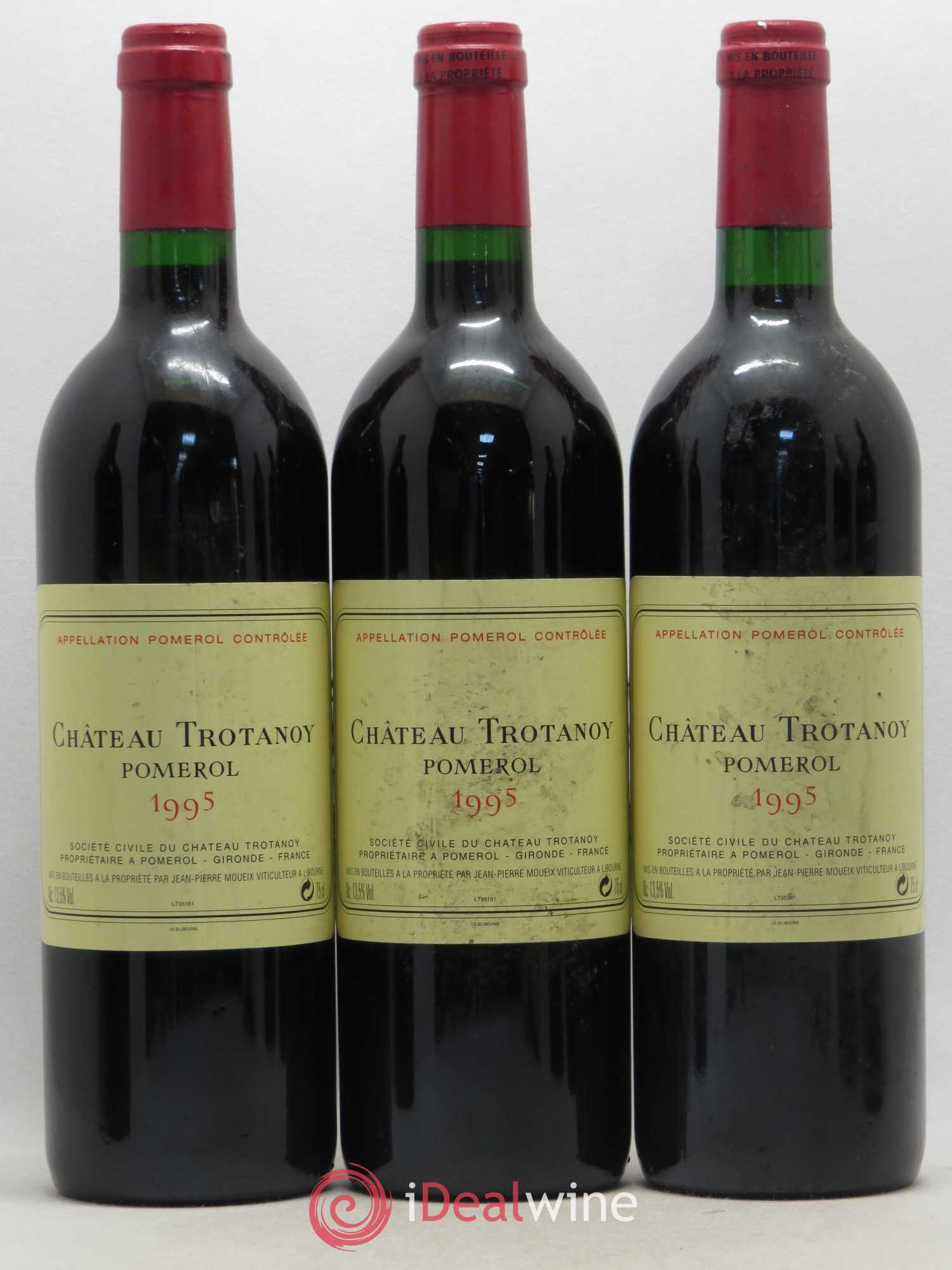 Château Trotanoy 1995 - Lot de 6 bouteilles - 1
