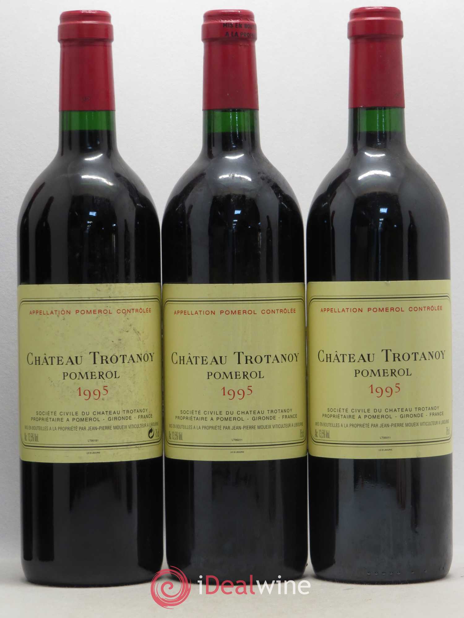 Château Trotanoy 1995 - Lot de 6 bouteilles - 2