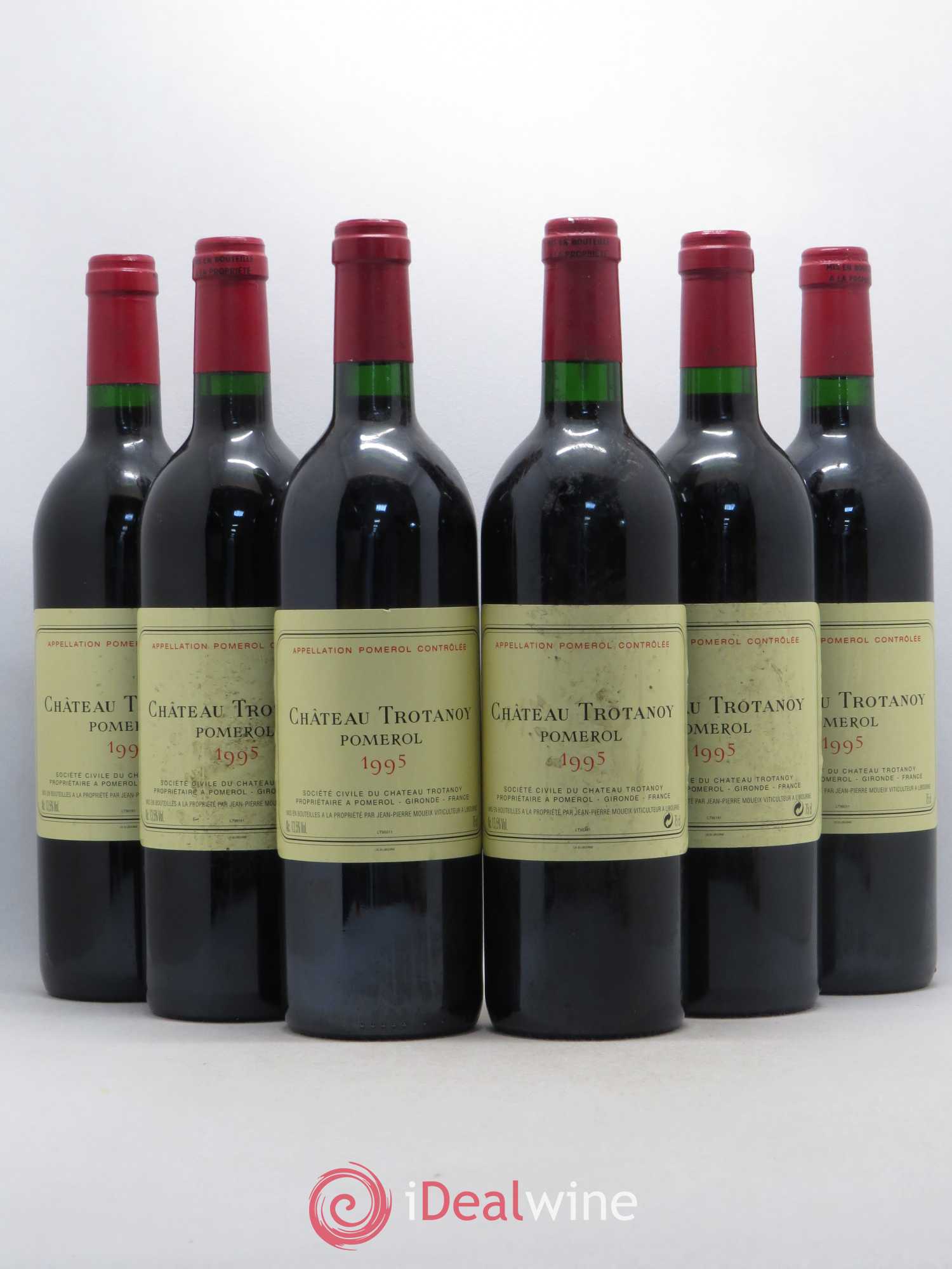 Château Trotanoy 1995 - Lot de 6 bouteilles - 0