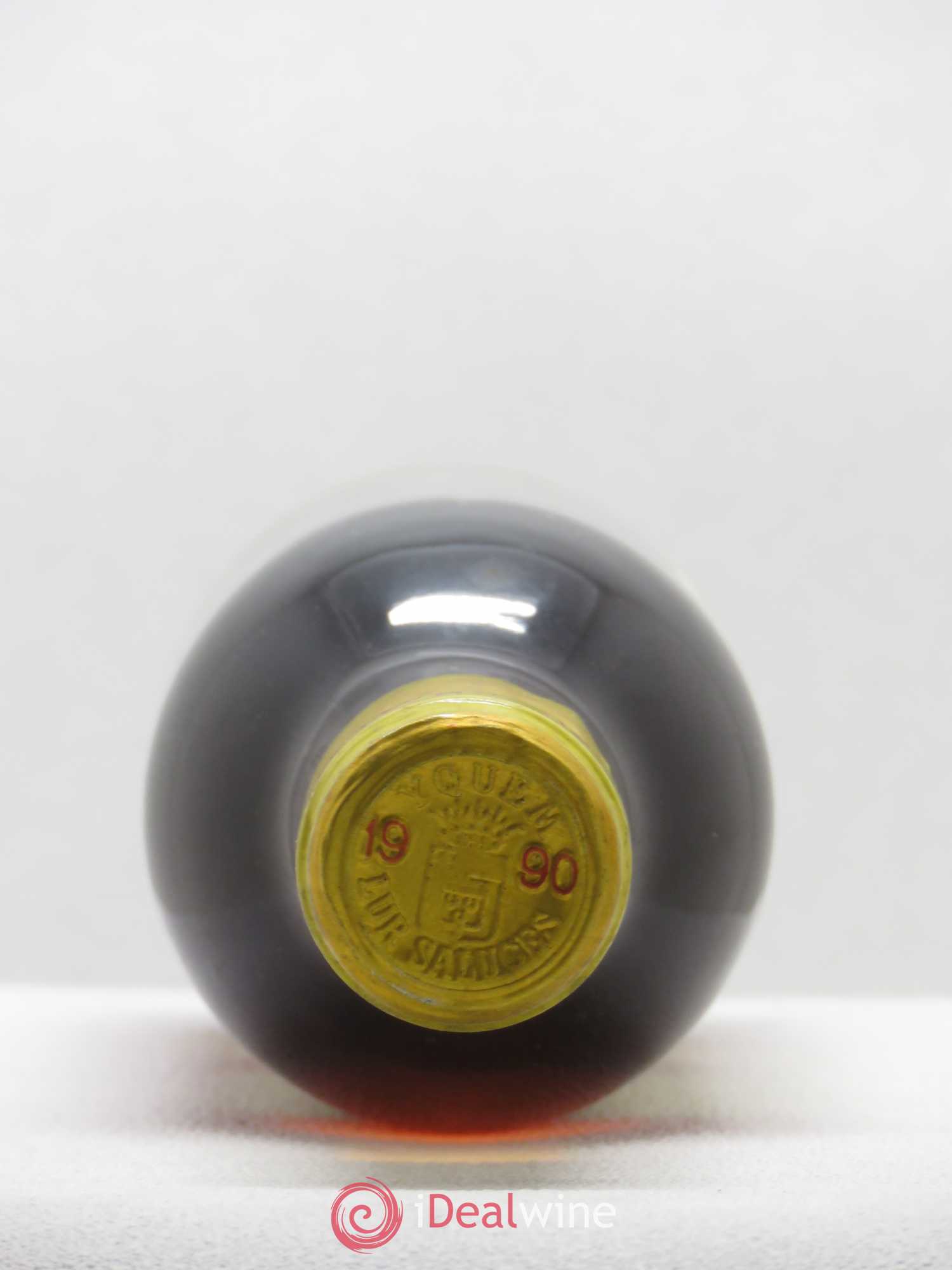 Château d' Yquem 1er Cru Classé Supérieur 1990 - Posten von 2 Demi-Flaschen - 1