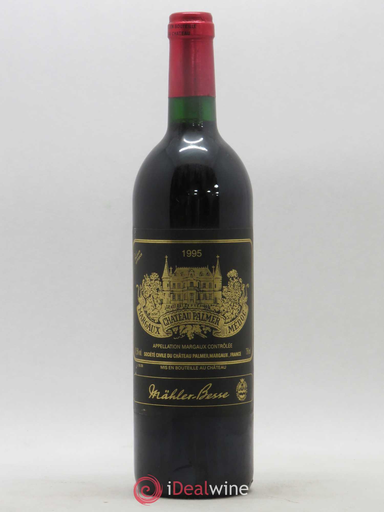 Château Palmer 3ème Grand Cru Classé 1995 - Lot de 1 bouteille - 0