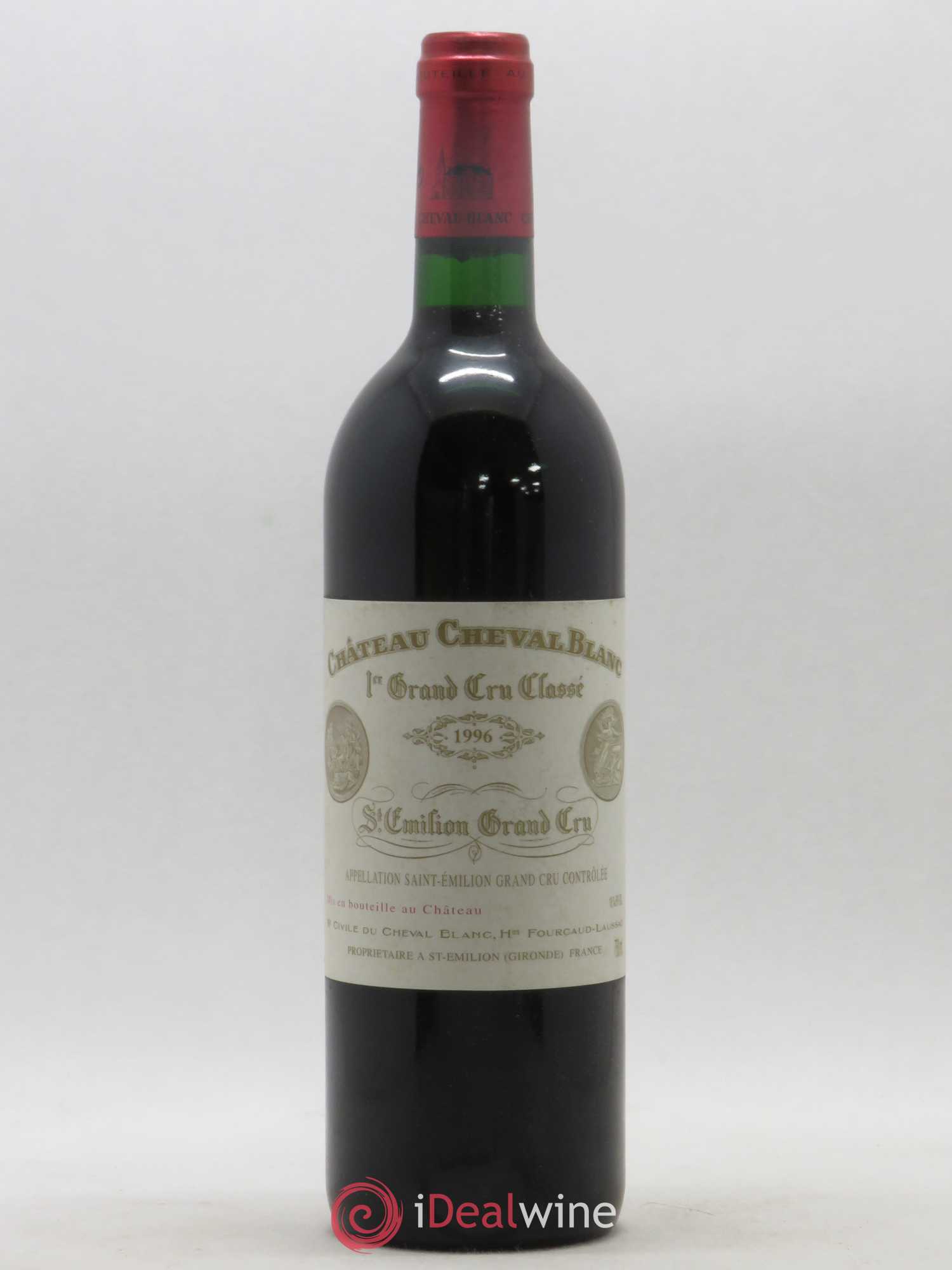 Château Cheval Blanc 1er Grand Cru Classé A 1996 - Lot de 1 bouteille - 0