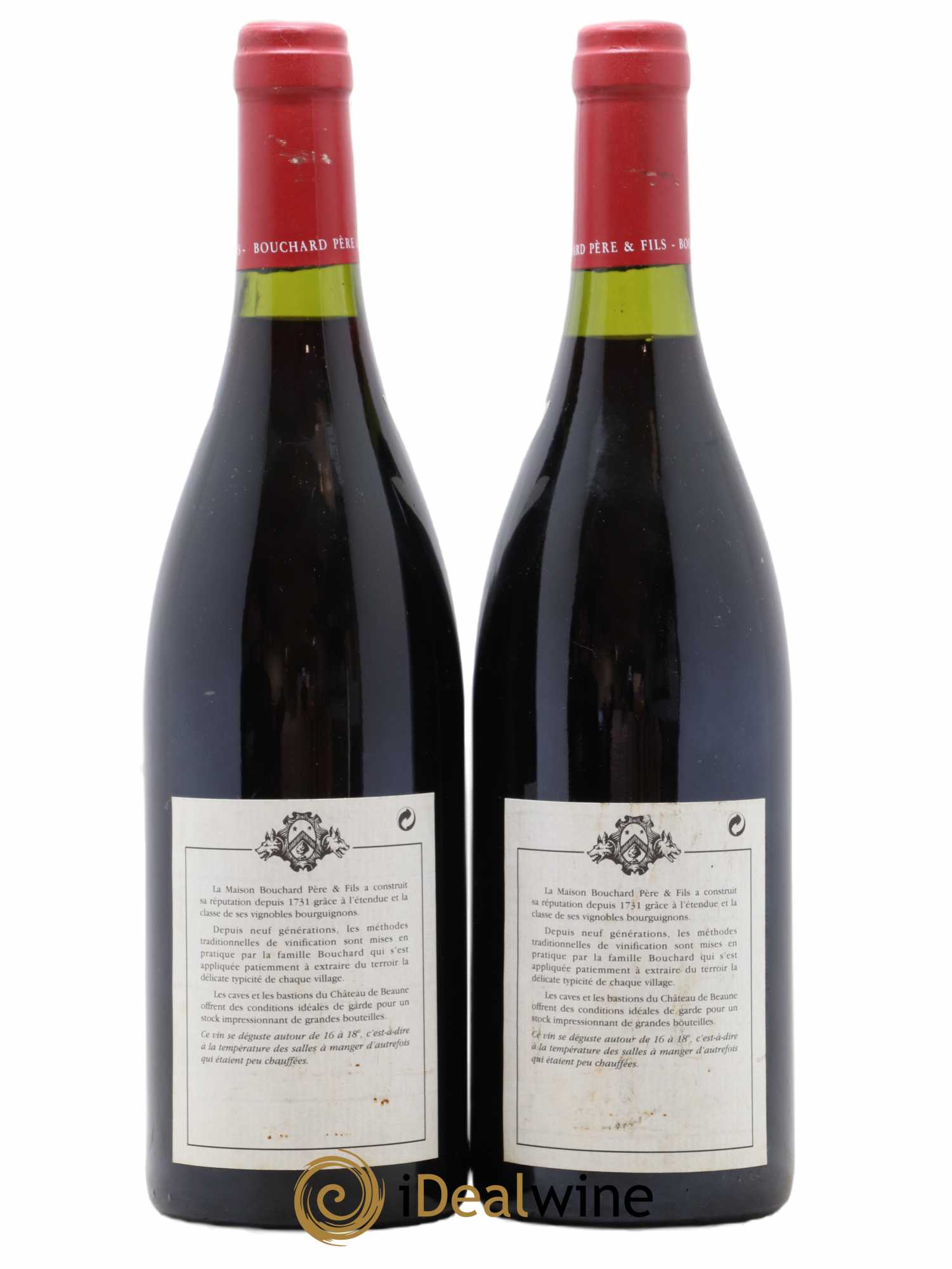 Bonnes-Mares Grand Cru Bouchard Père & Fils 1995 - Lot of 2 bottles - 1