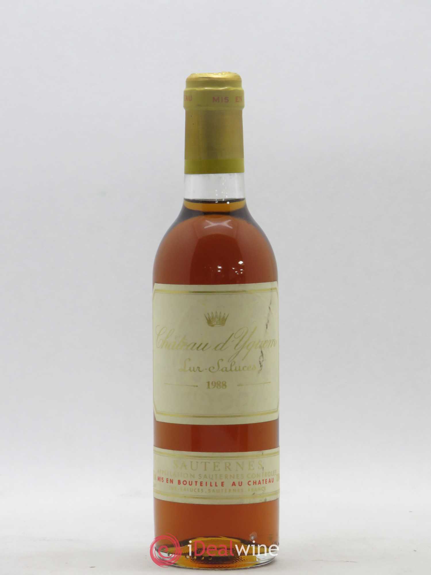 Château d' Yquem 1er Cru Classé Supérieur 1988 - Lotto di 1 mezza bottiglia - 0