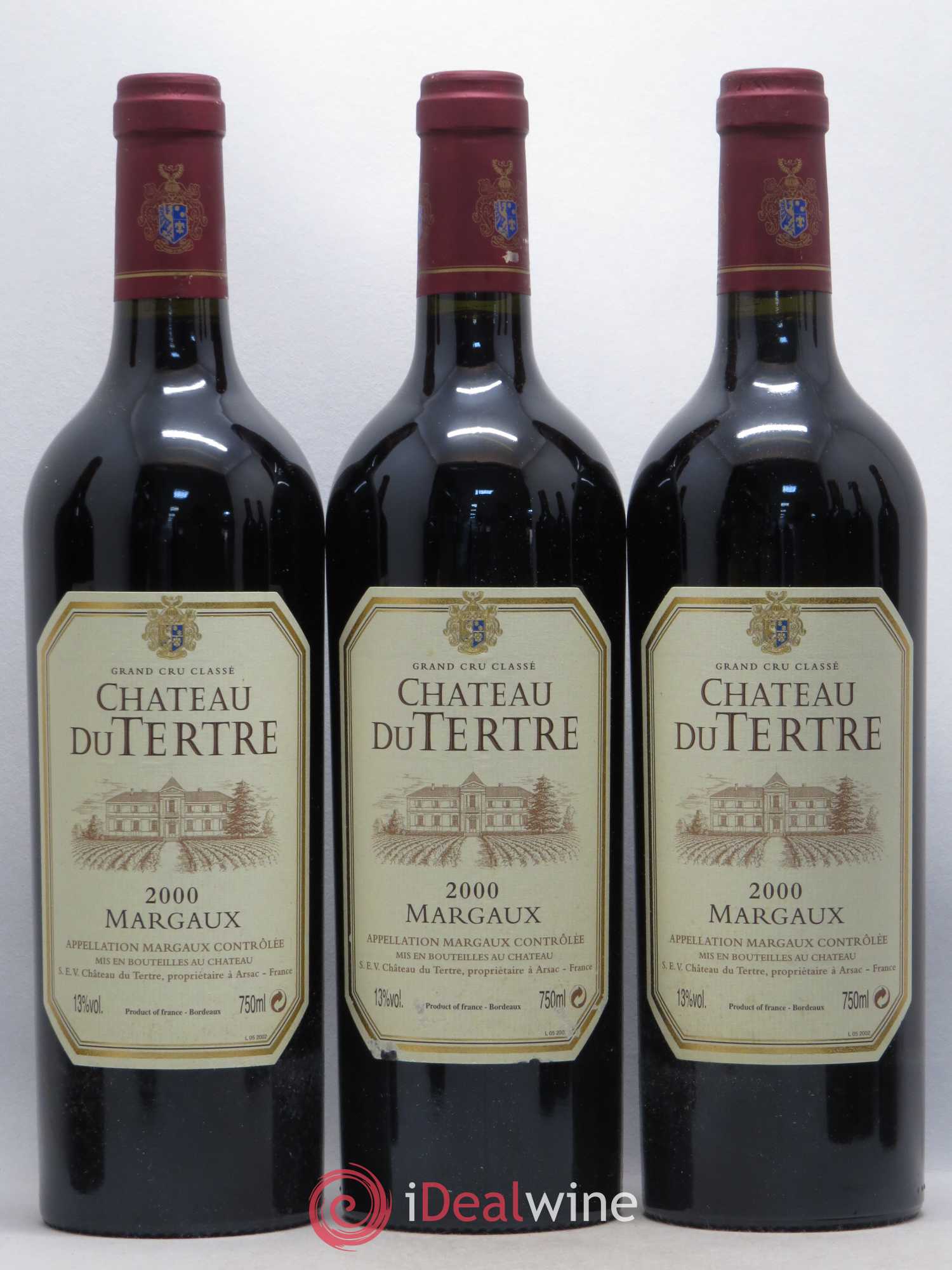 Château du Tertre 5ème Grand Cru Classé 2000 - Lot de 12 bouteilles - 4