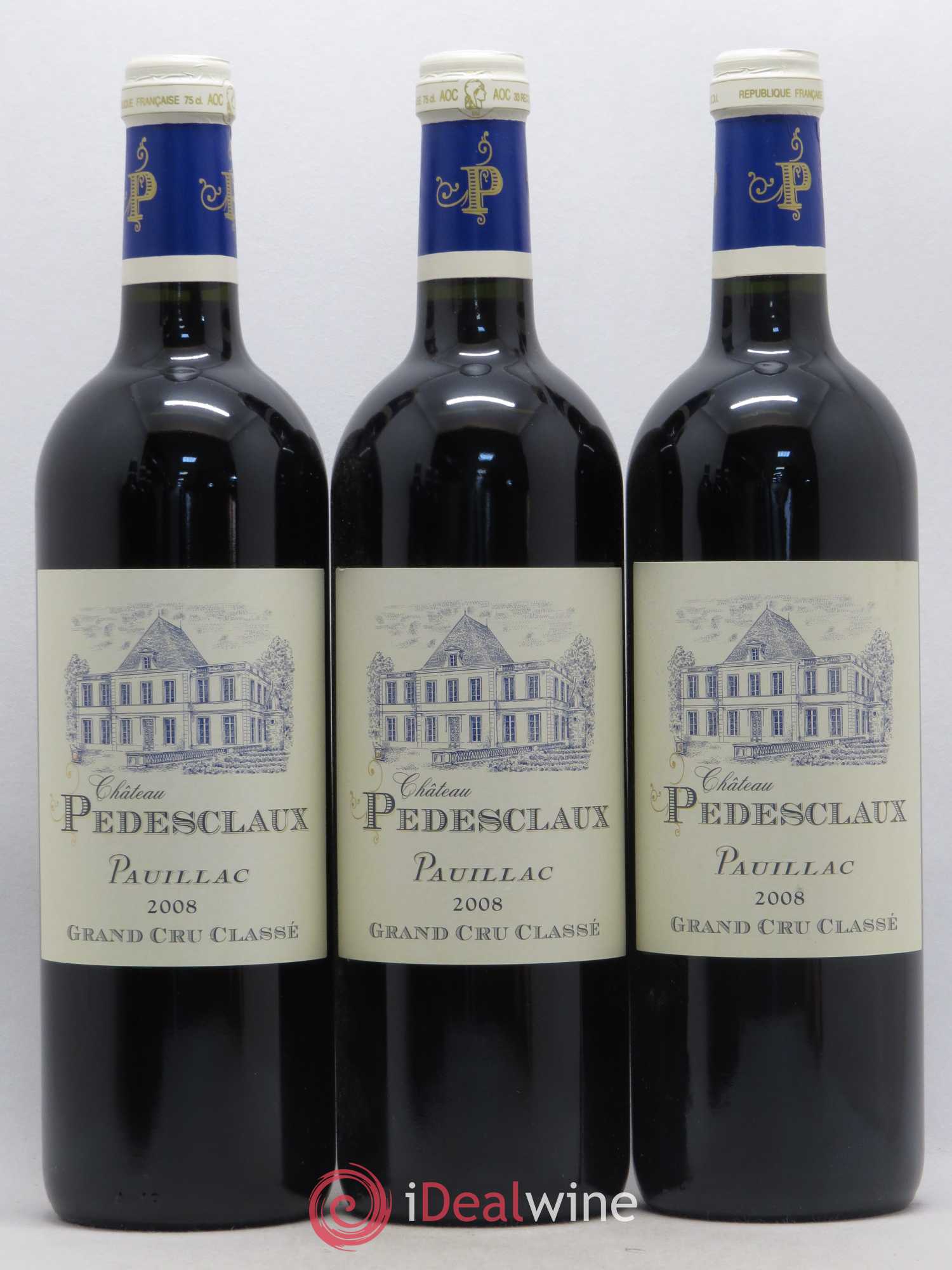 Château Pedesclaux 5ème Grand Cru Classé 2008 - Lot de 12 bouteilles - 1