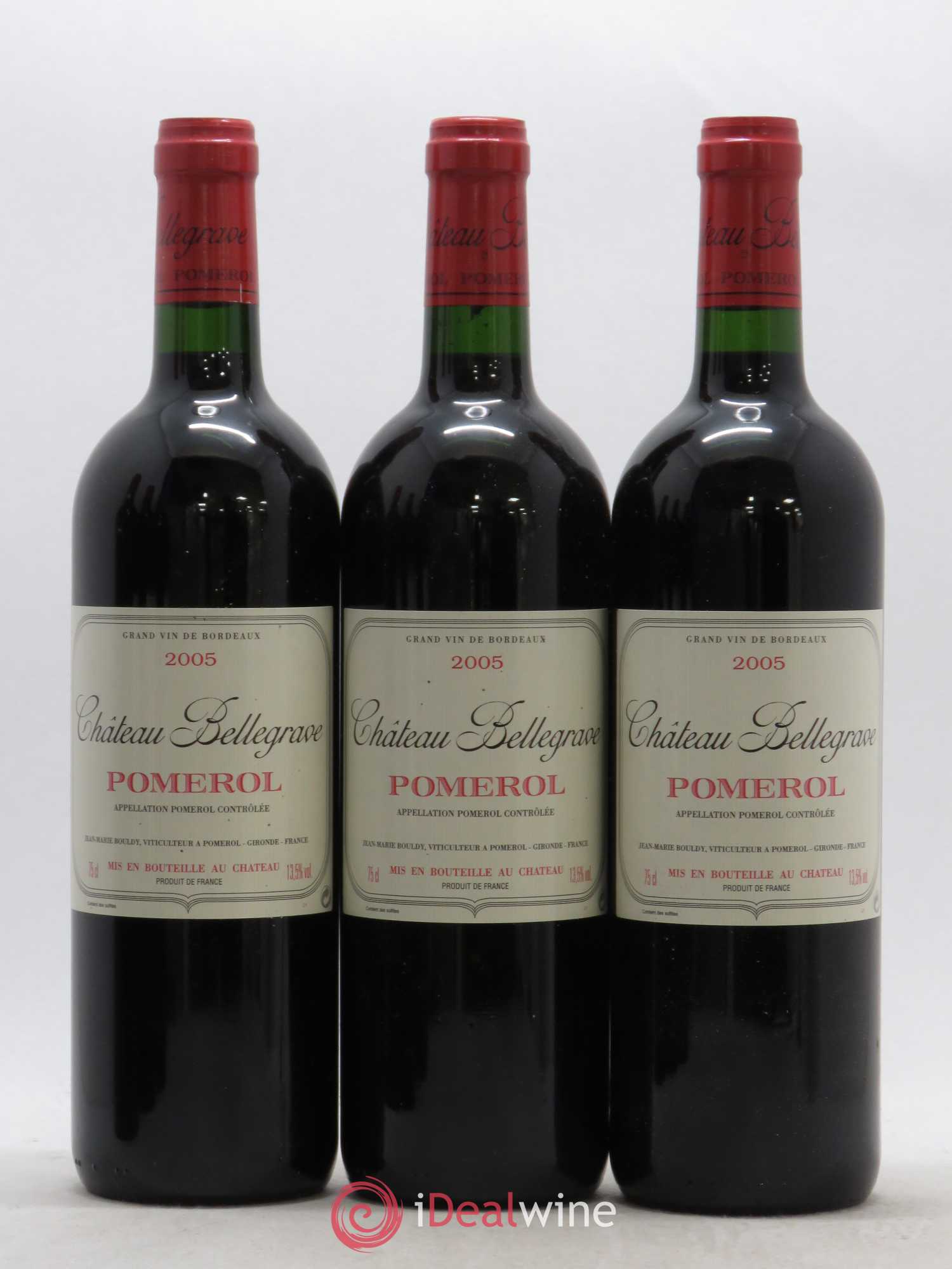 Château Bellegrave 2005 - Lot de 6 bouteilles - 1