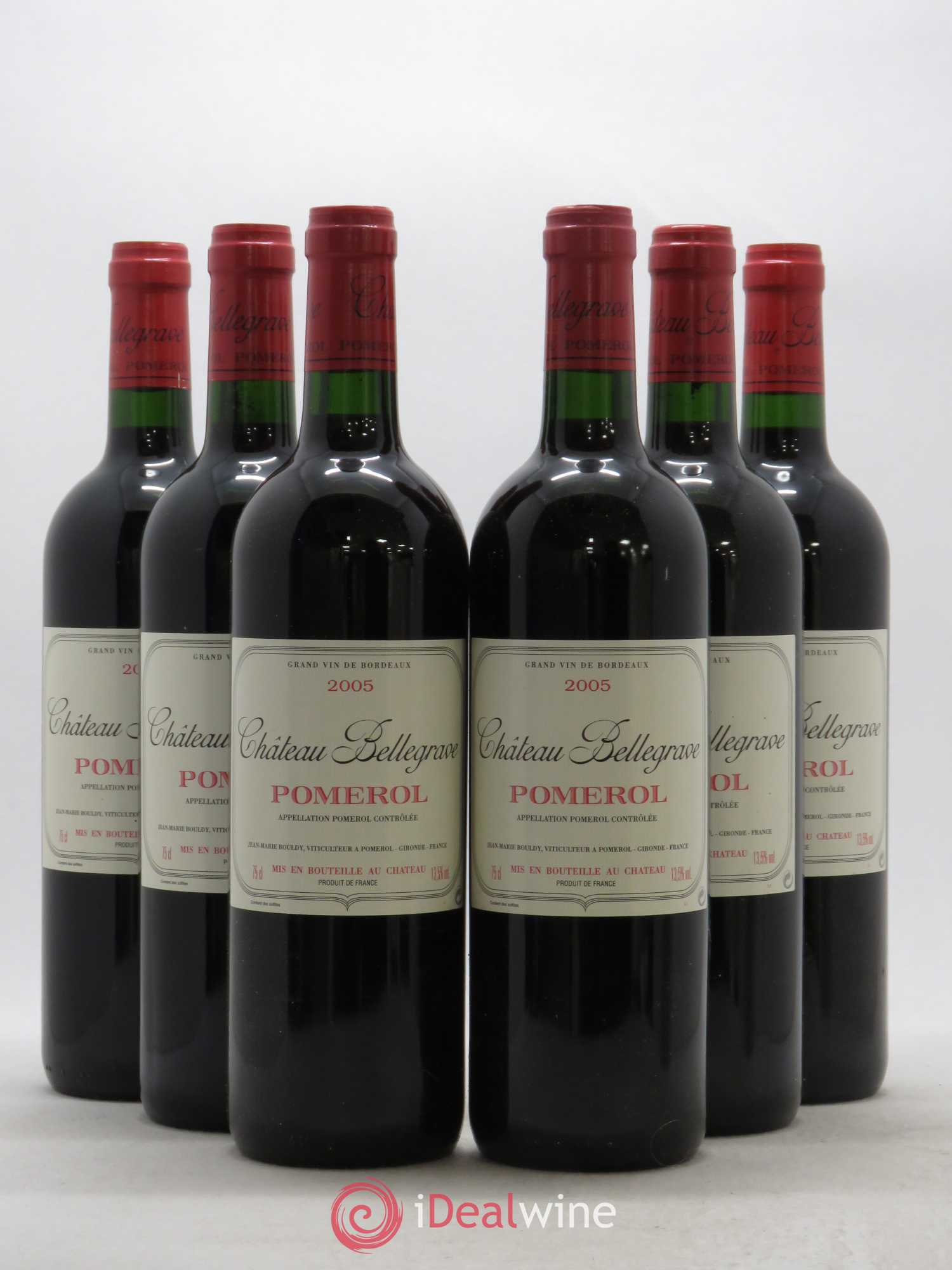 Château Bellegrave 2005 - Lot de 6 bouteilles - 0