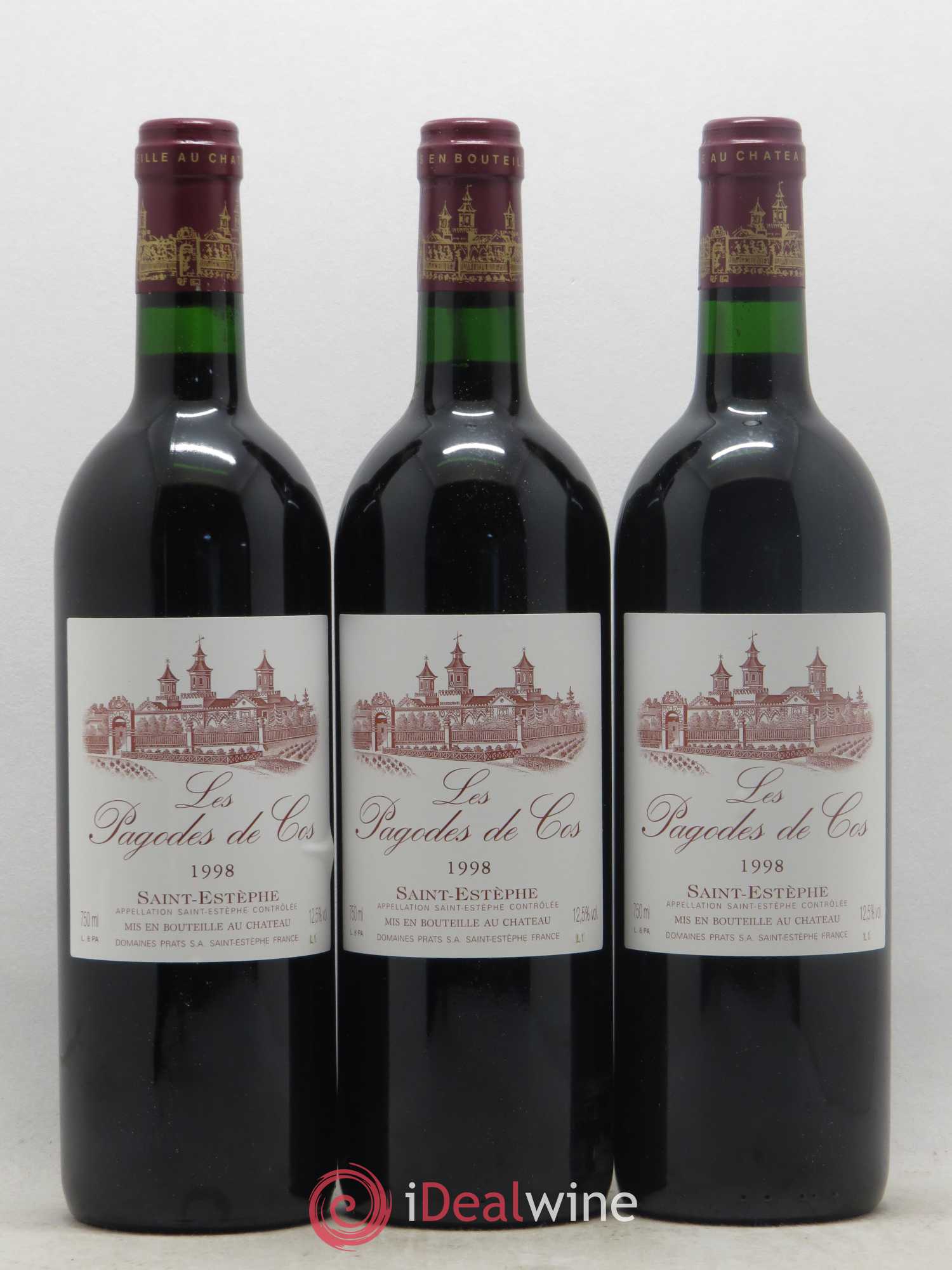 Les Pagodes de Cos Second Vin 1998 - Lot de 6 bouteilles - 2