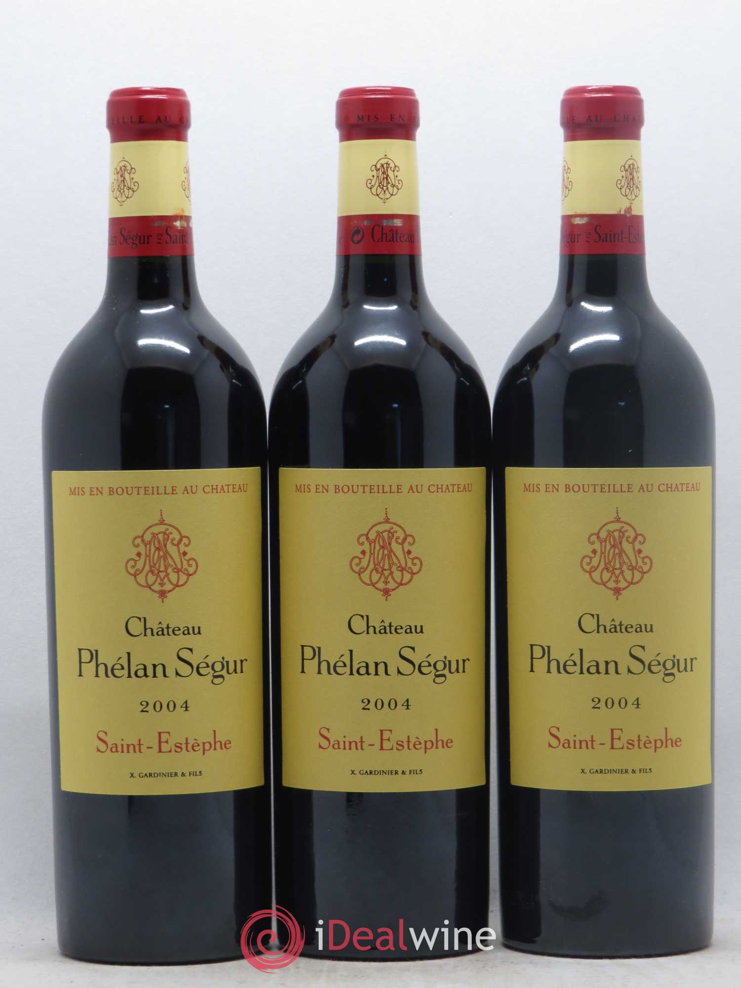 Château Phélan Ségur 2004 - Lot de 6 bouteilles - 1