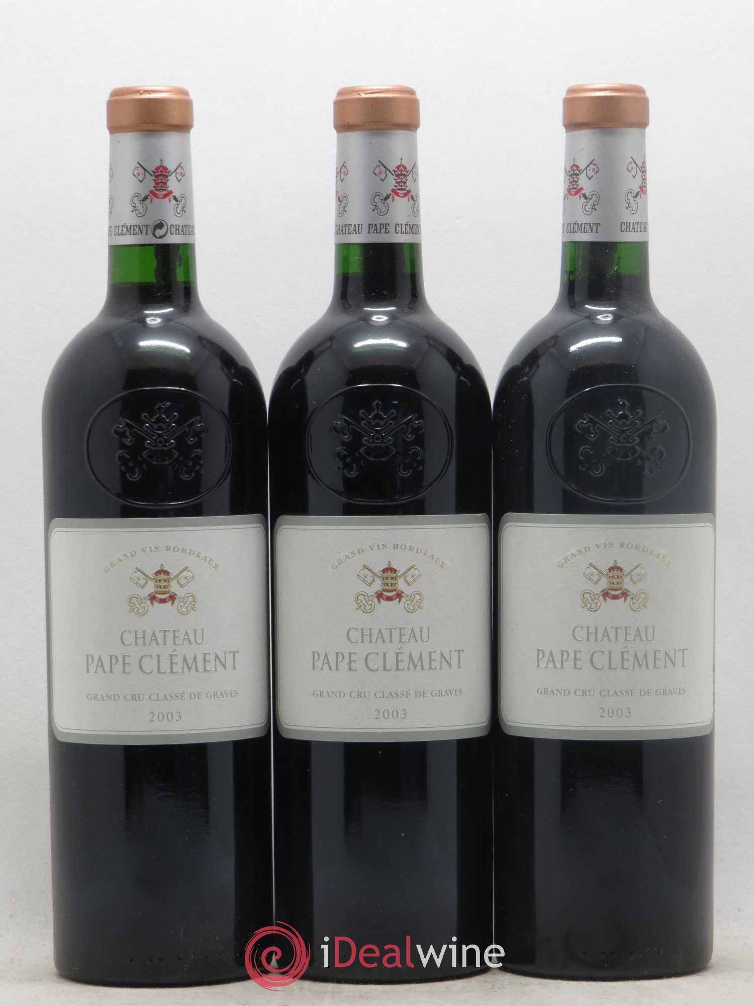 Château Pape Clément Cru Classé de Graves 2003 - Lot de 6 bouteilles - 2