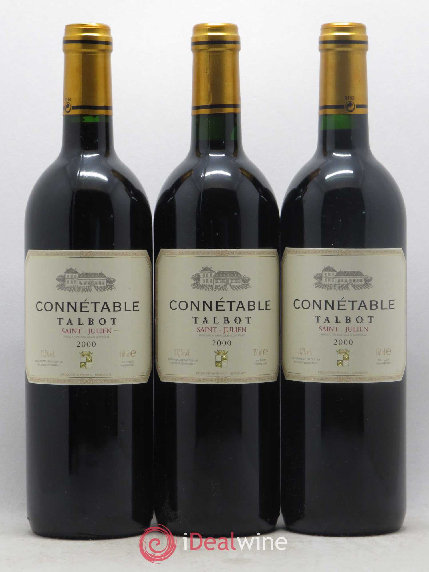 Connétable de Talbot Second Vin 2000 - Posten von 12 Flaschen - 1