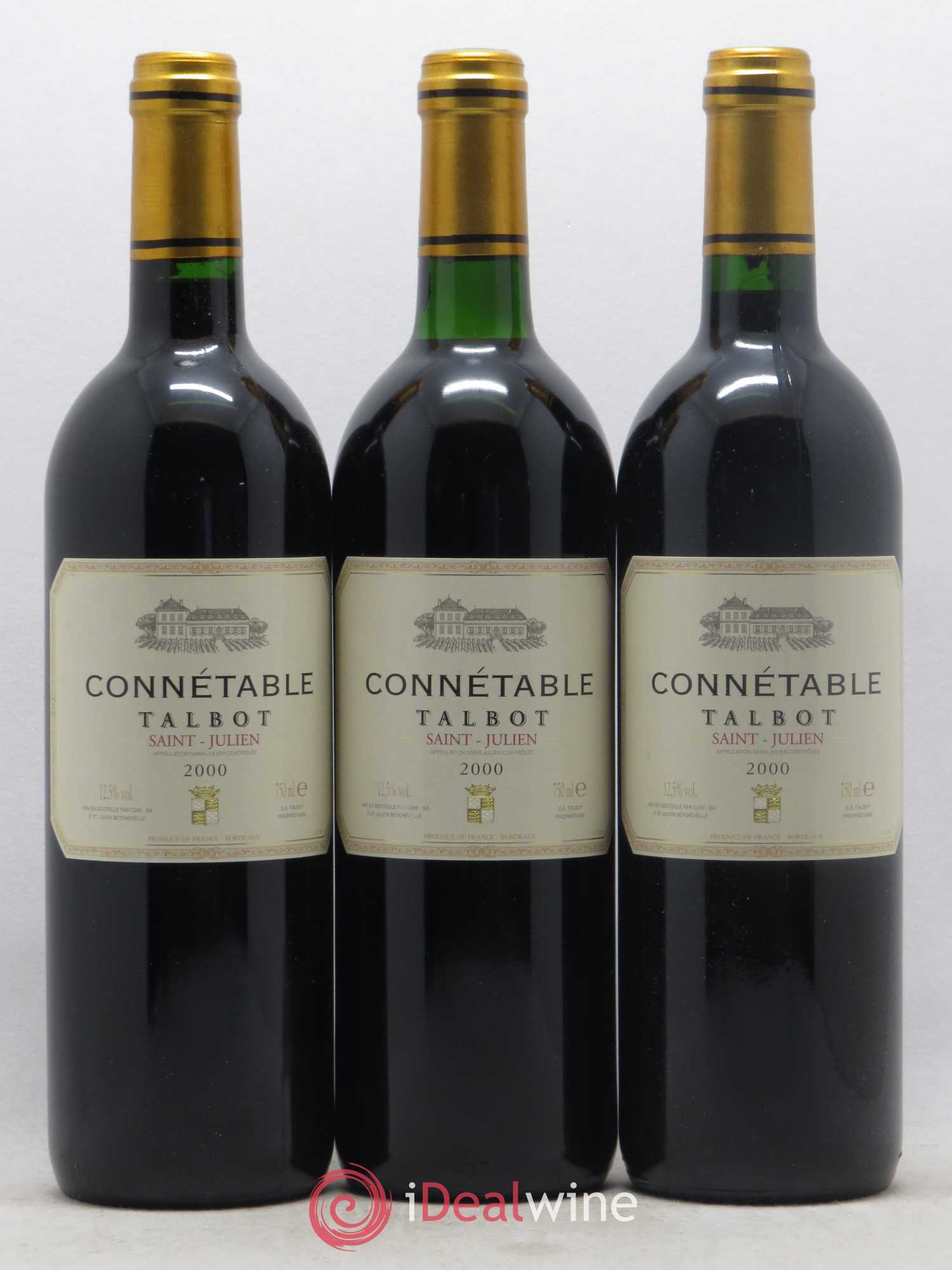 Connétable de Talbot Second Vin 2000 - Posten von 12 Flaschen - 2