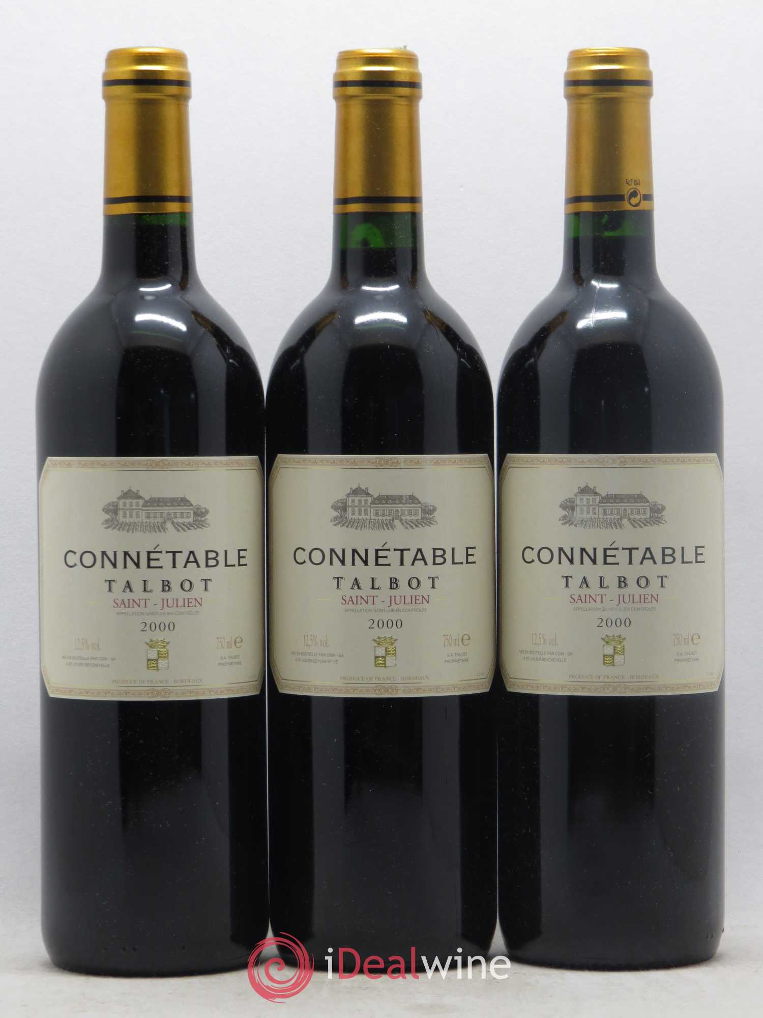 Connétable de Talbot Second Vin 2000 - Posten von 12 Flaschen - 4