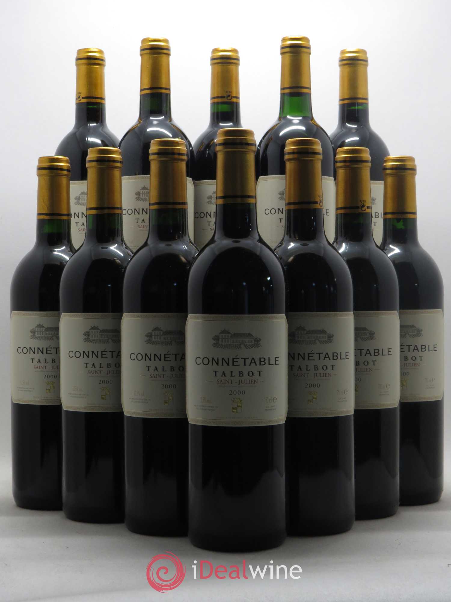 Connétable de Talbot Second Vin 2000 - Posten von 12 Flaschen - 0