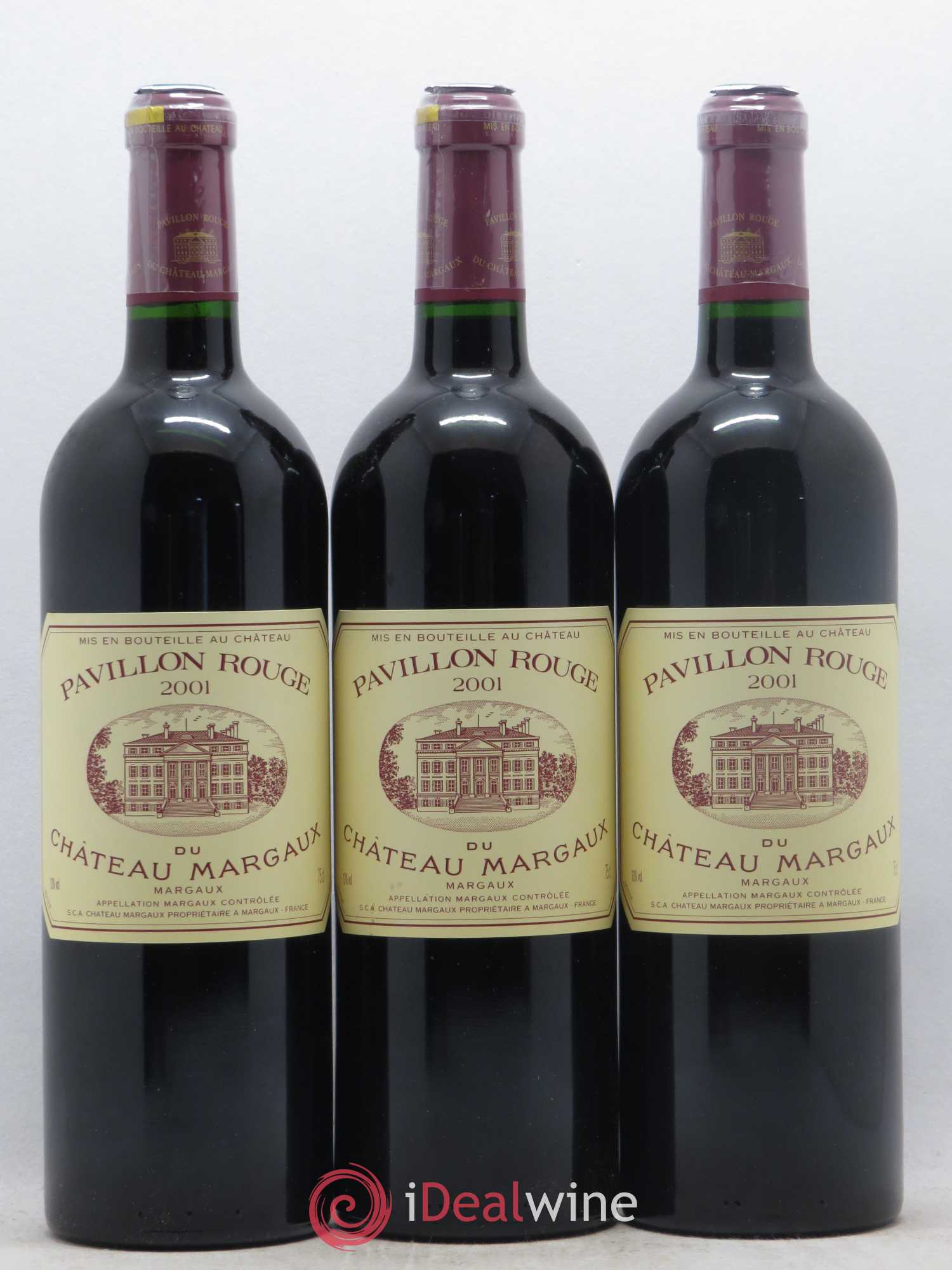 Pavillon Rouge du Château Margaux Second Vin 2001 - Lot de 12 bouteilles - 1