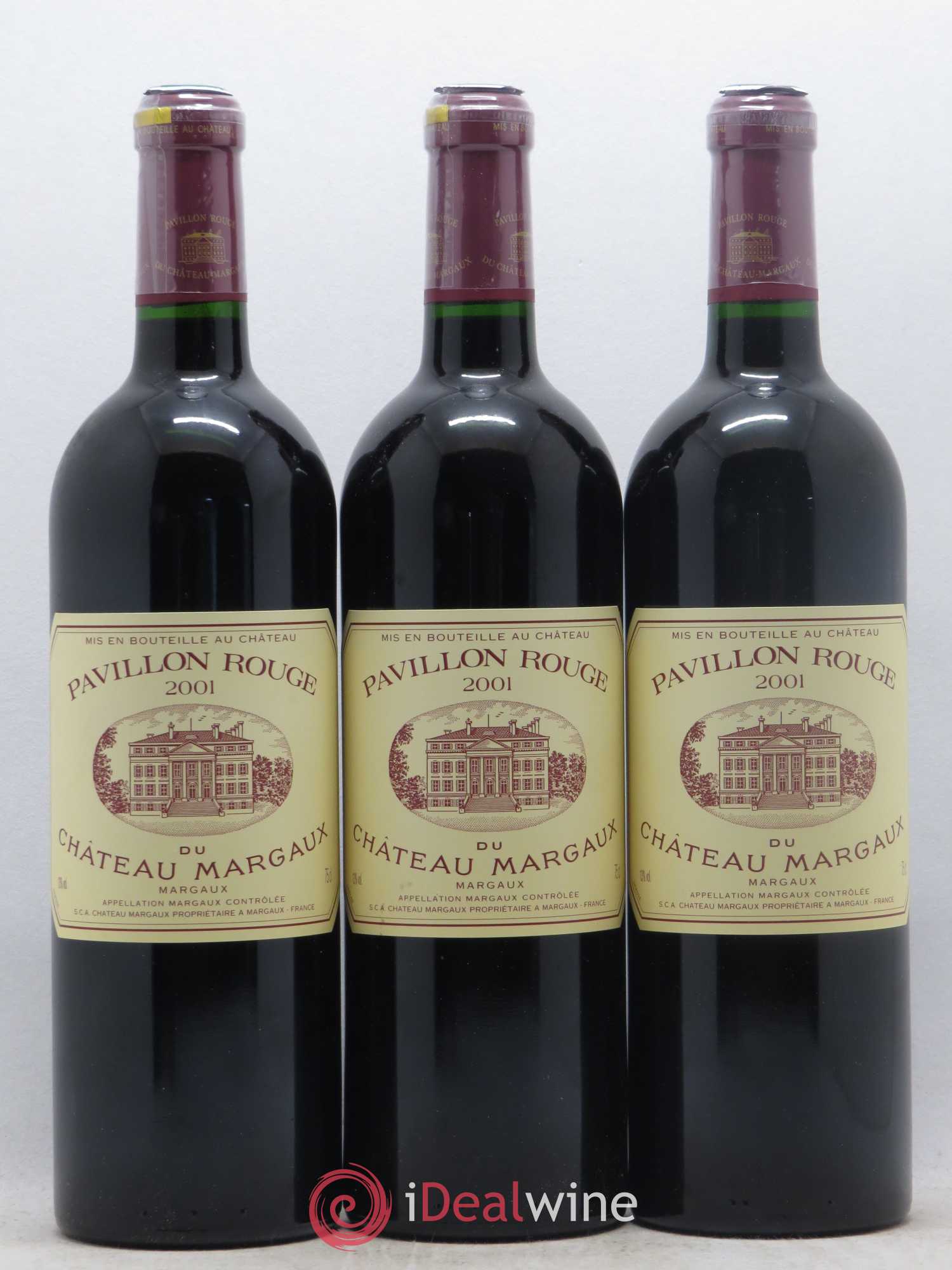 Pavillon Rouge du Château Margaux Second Vin 2001 - Lot de 12 bouteilles - 2