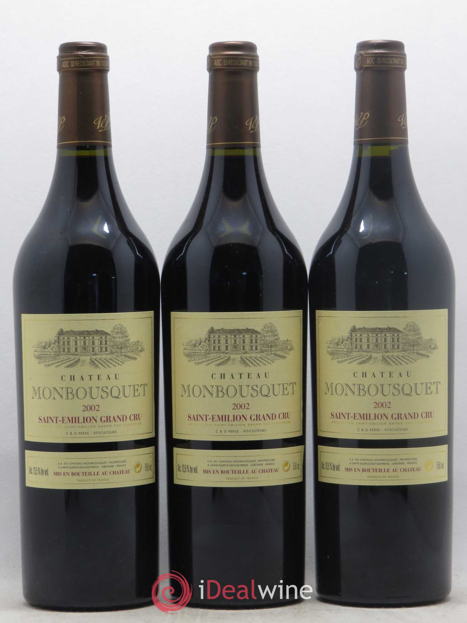 Château Monbousquet Grand Cru Classé 2002 - Lot de 12 bouteilles - 4